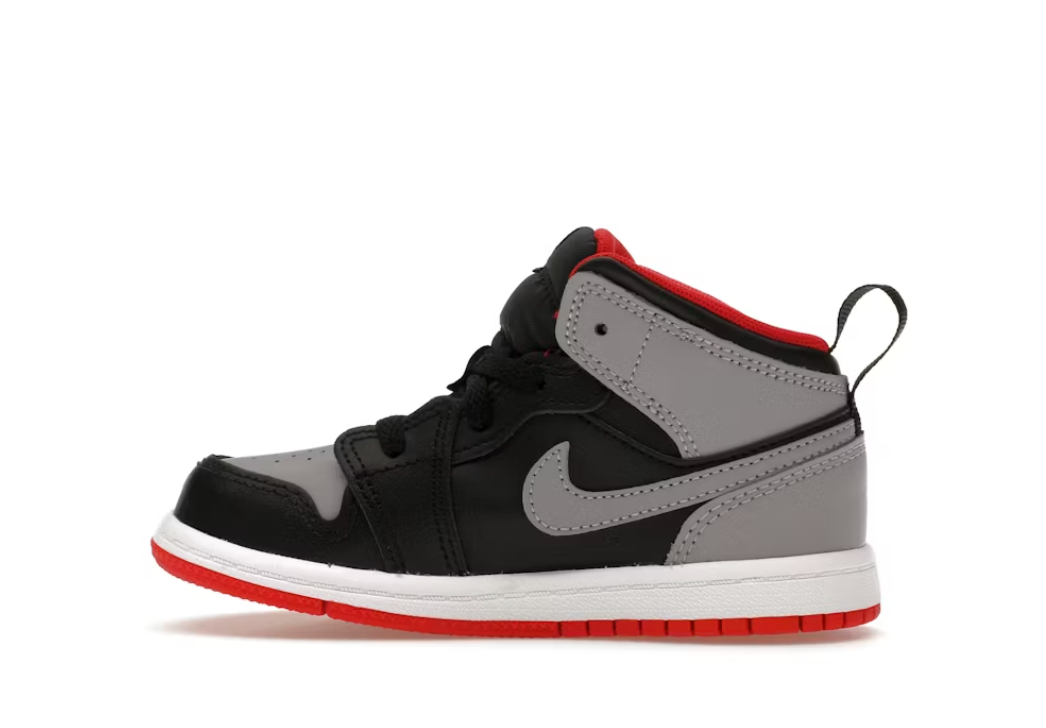 Jordan 1 Mid “Bred Shadow” TD