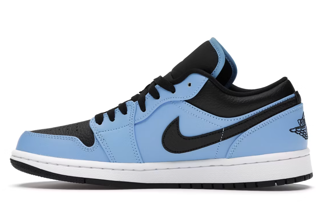Jordan 1 Low "University Blue Black"