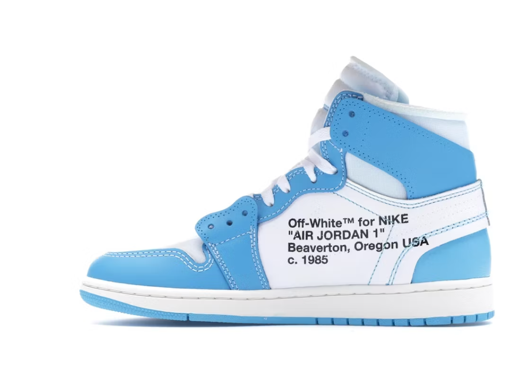 Jordan 1 High x Off-White "University Blue" SAMPLE