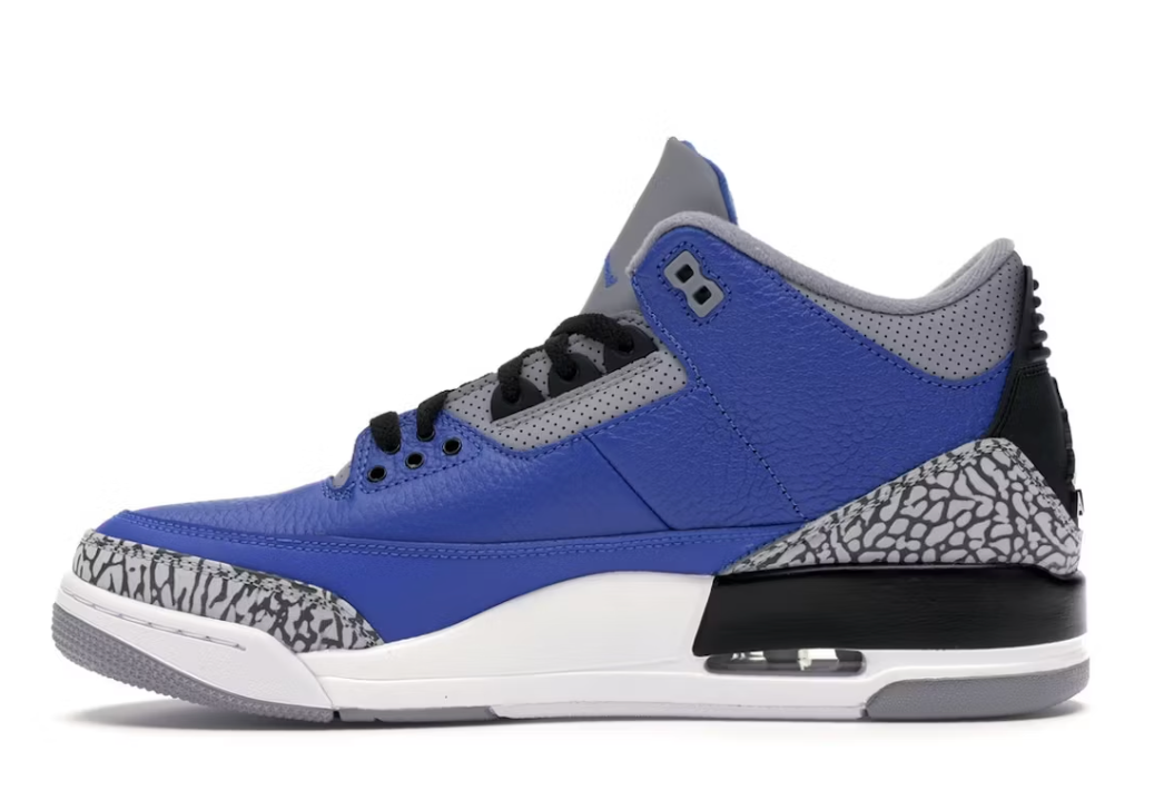 Jordan 3 Retro Varsity "Royal Cement"