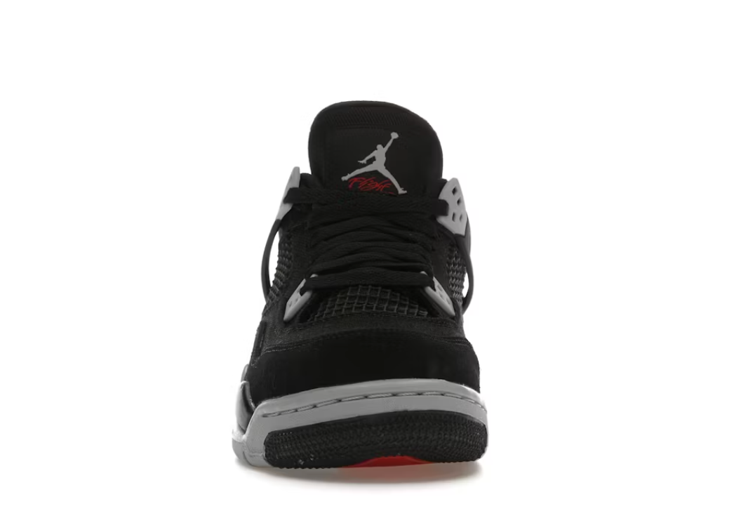 Jordan 4 Retro "Black Canvas" GS