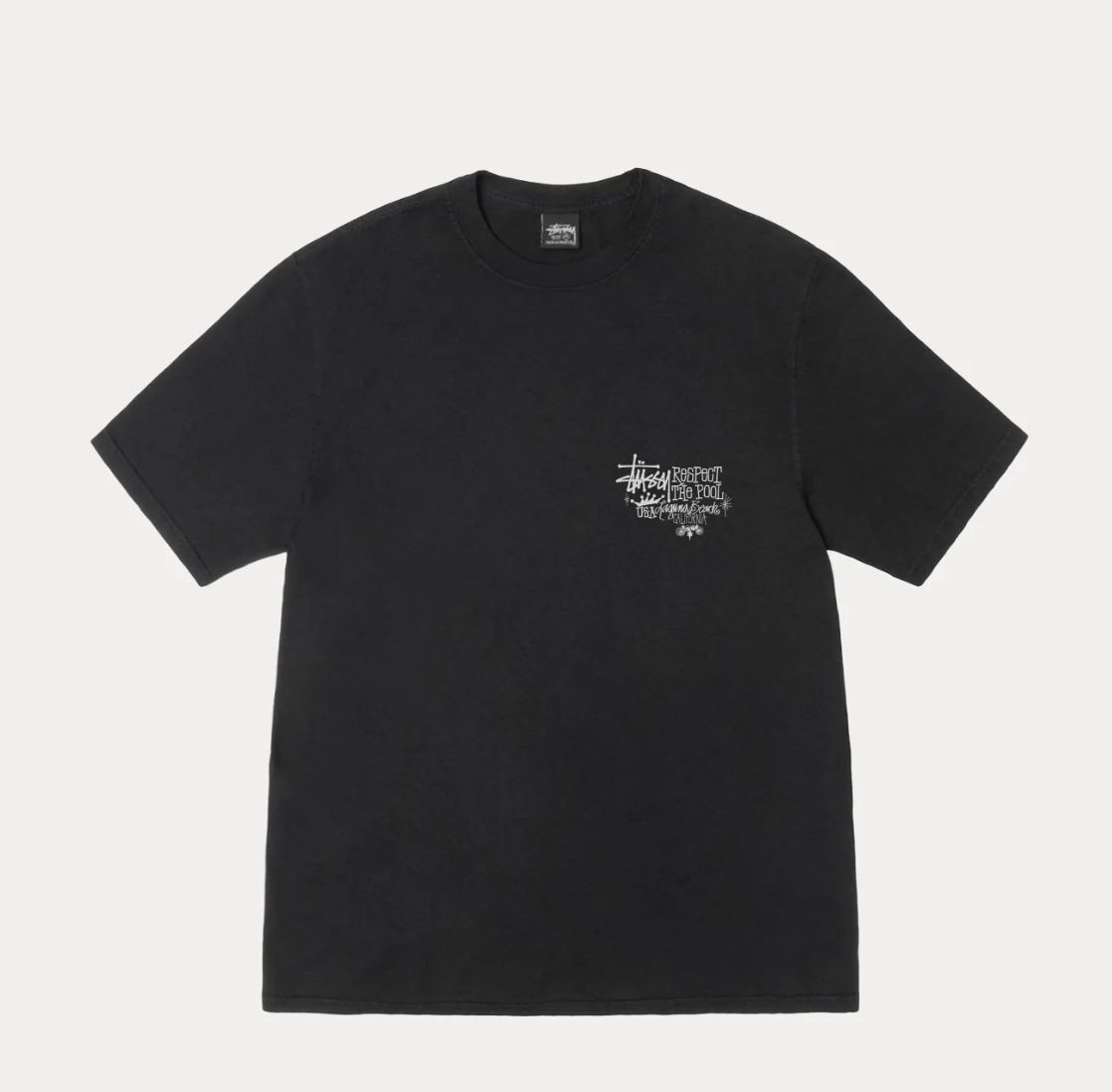 Stussy Respect The Pool Tee Pigment Dyed – Hype World Stussy Respect The Pool Tee Pigment Dyed – Hype World