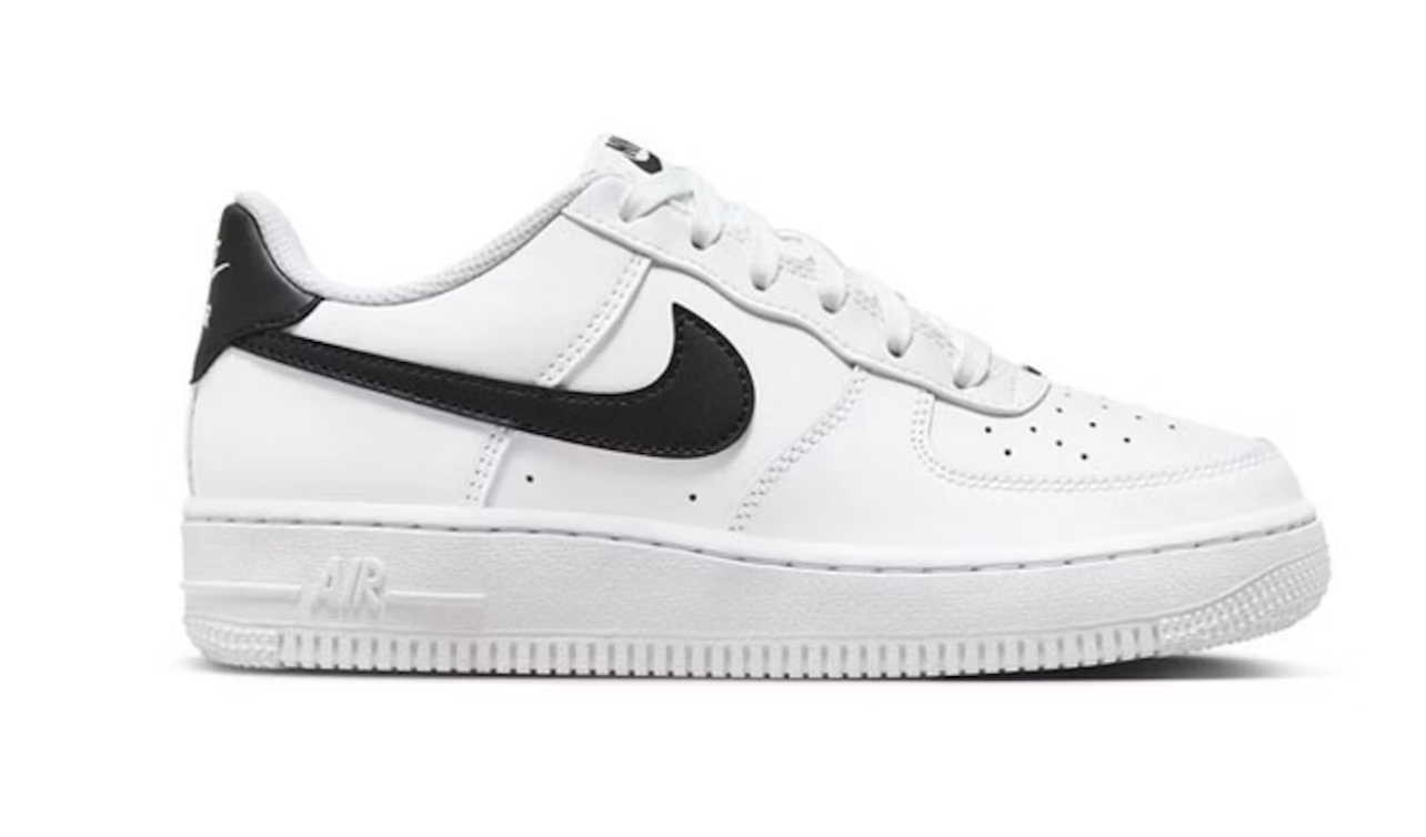 Nike Air Force 1 Low White Black (2024) (GS)