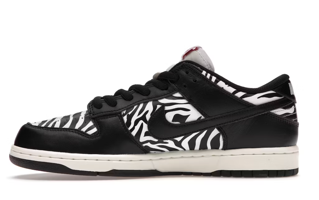 Nike SB Dunk Low QS "Quartersnacks Zebra"