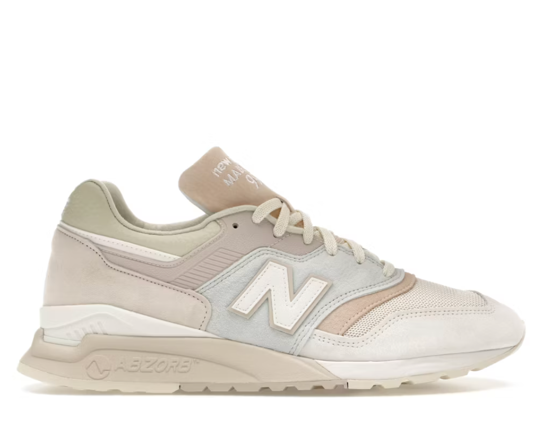 New Balance 997.5 MiUSA Kith Easter White Ice Blue Peach