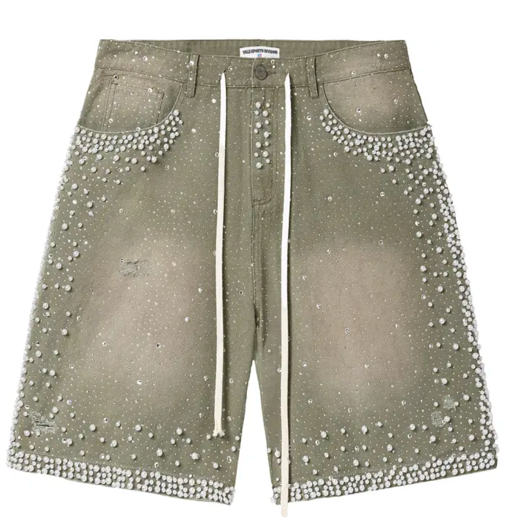 Vale Forever Rainforest Jorts 'Seafoam'