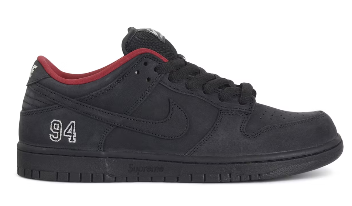 Nike SB Dunk Low Supreme 94 "Black"