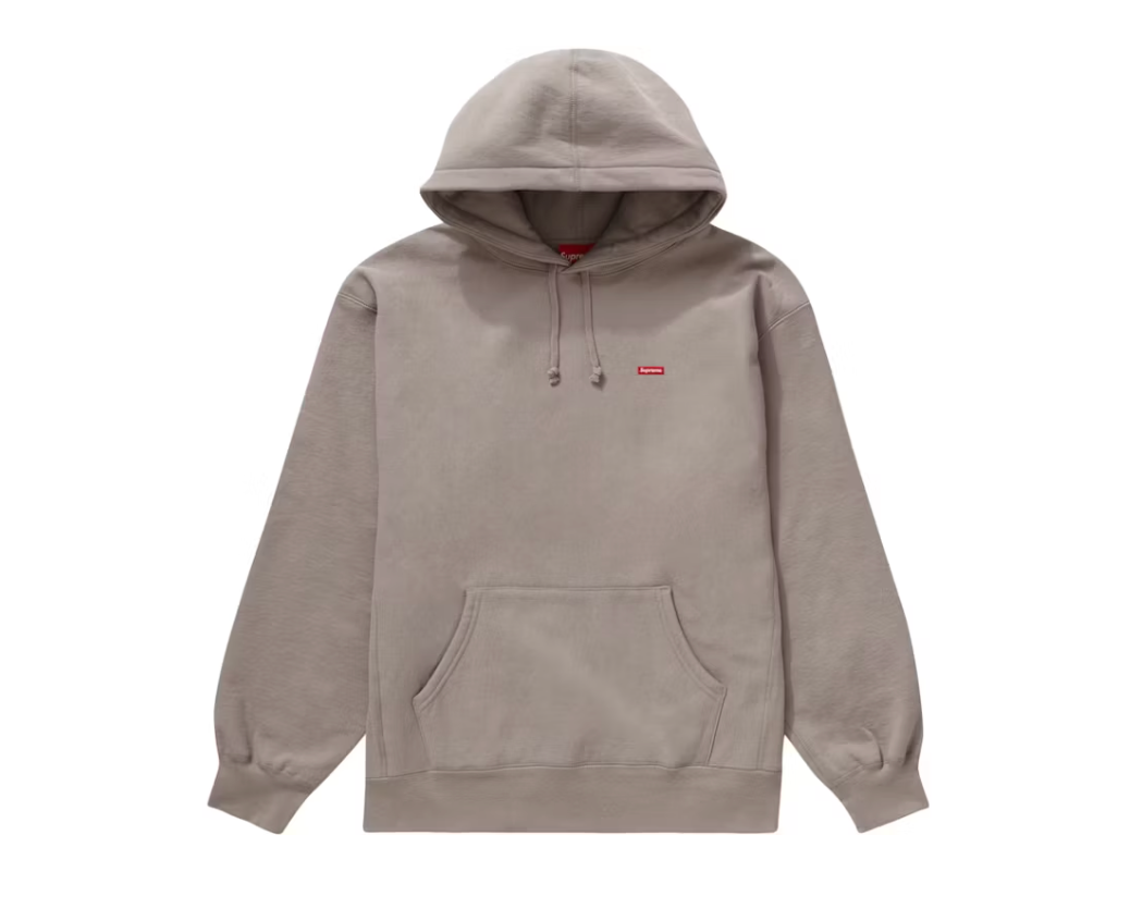 Supreme Small Box Hooded Sweatshirt (FW22) Grey