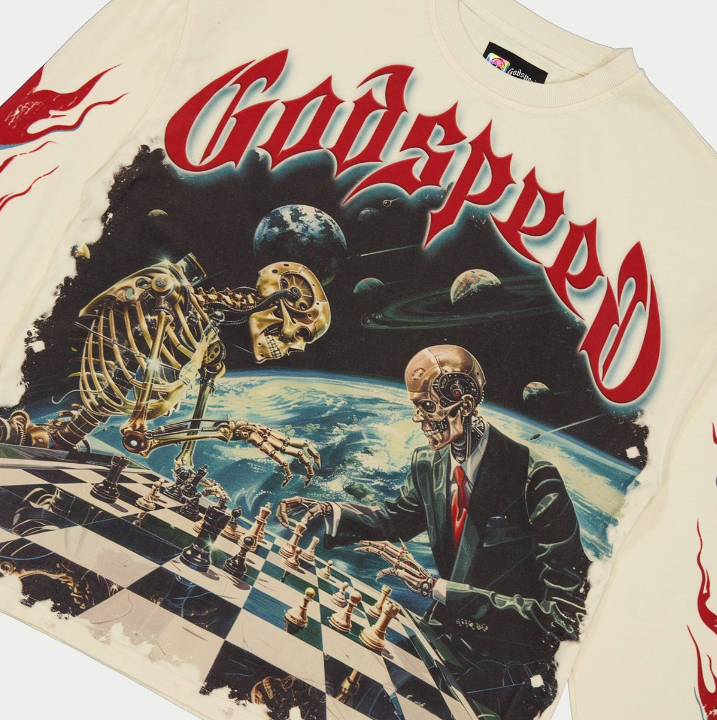 GodSpeed "Checkmate" LS (Bone)
