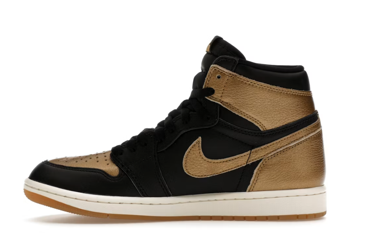 Jordan 1 Retro High OG Black Metallic Gold