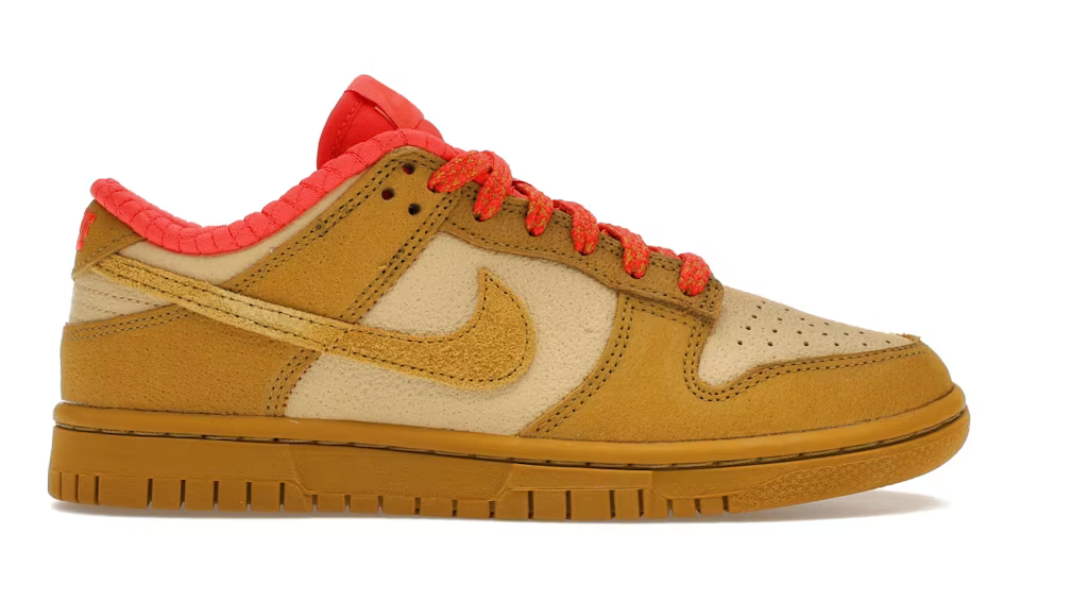 Nike Dunk Low "Bronzine Sesame Picante Red"