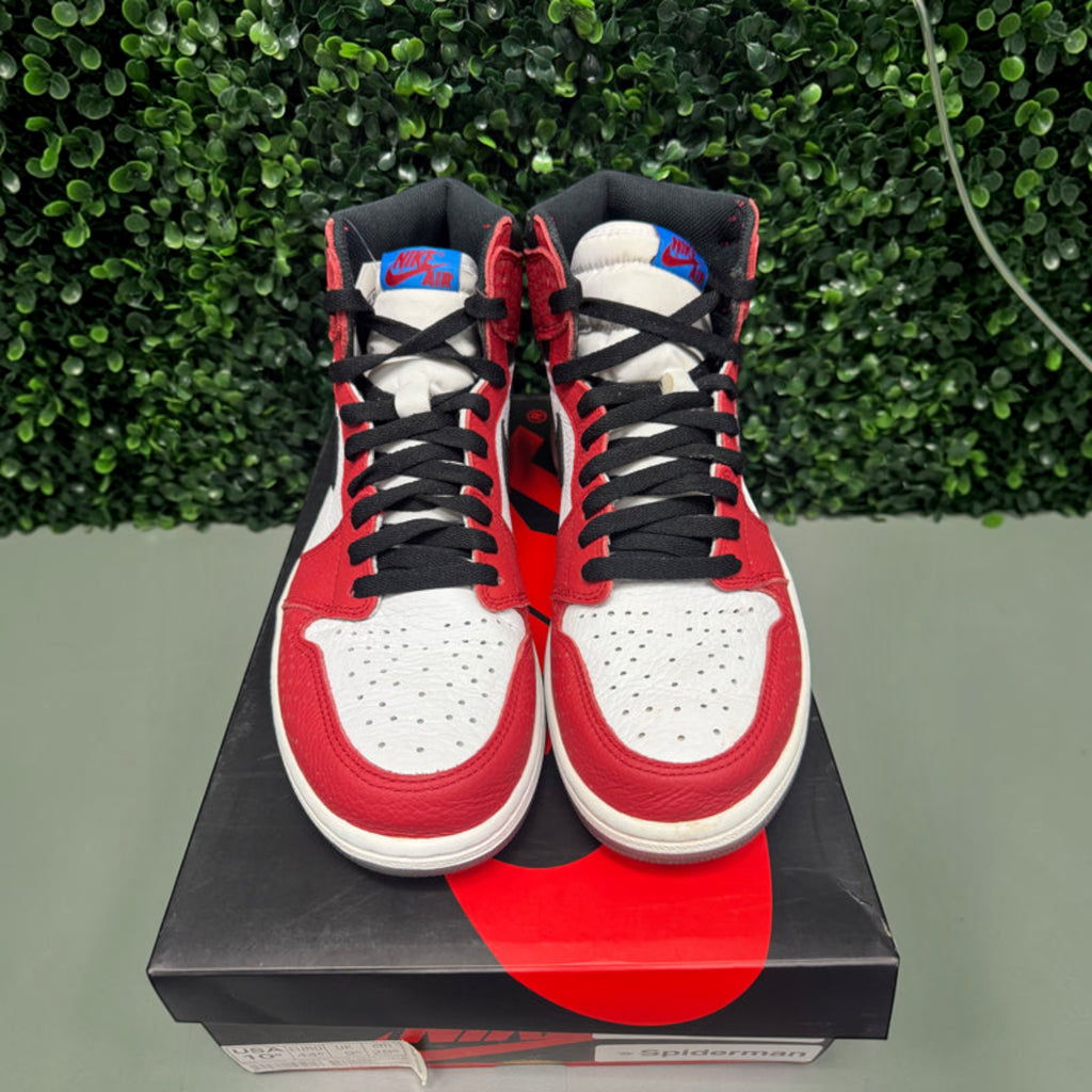 Jordan 1 High "Spider Man" Size 10.5 Preowned