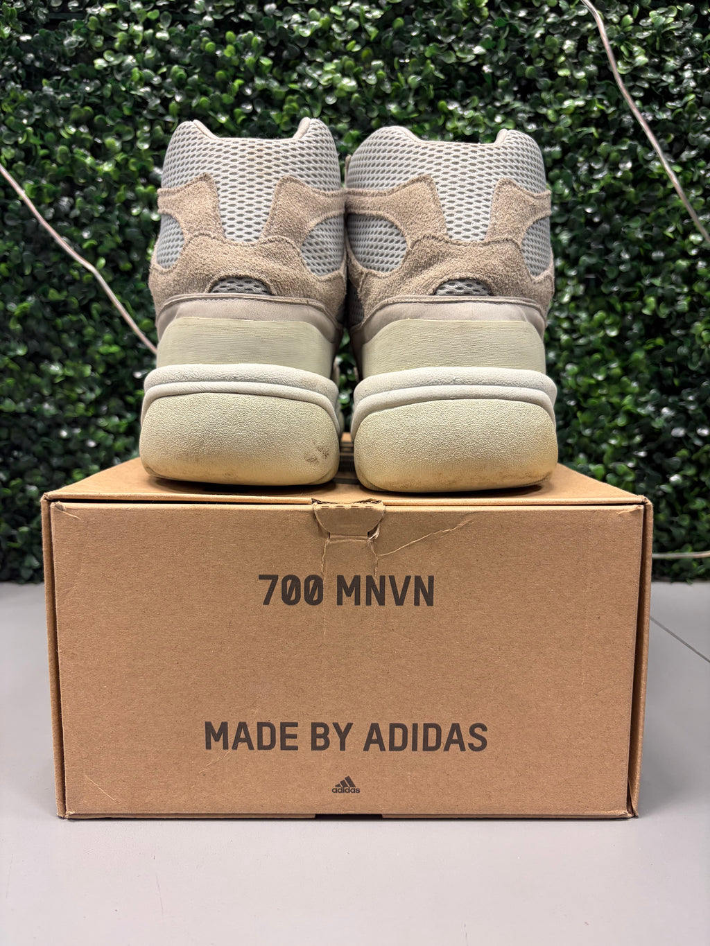 Adidas Yeezy Desert Boot "Salt" Size 13 Preowned (Replacement Box)