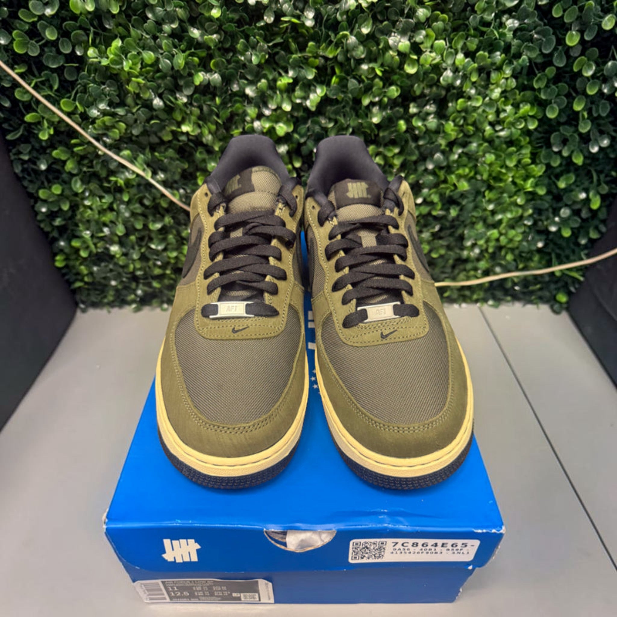 Nike Air Force 1 Low X Undefeated "Ballistic" Size 11 Preowned