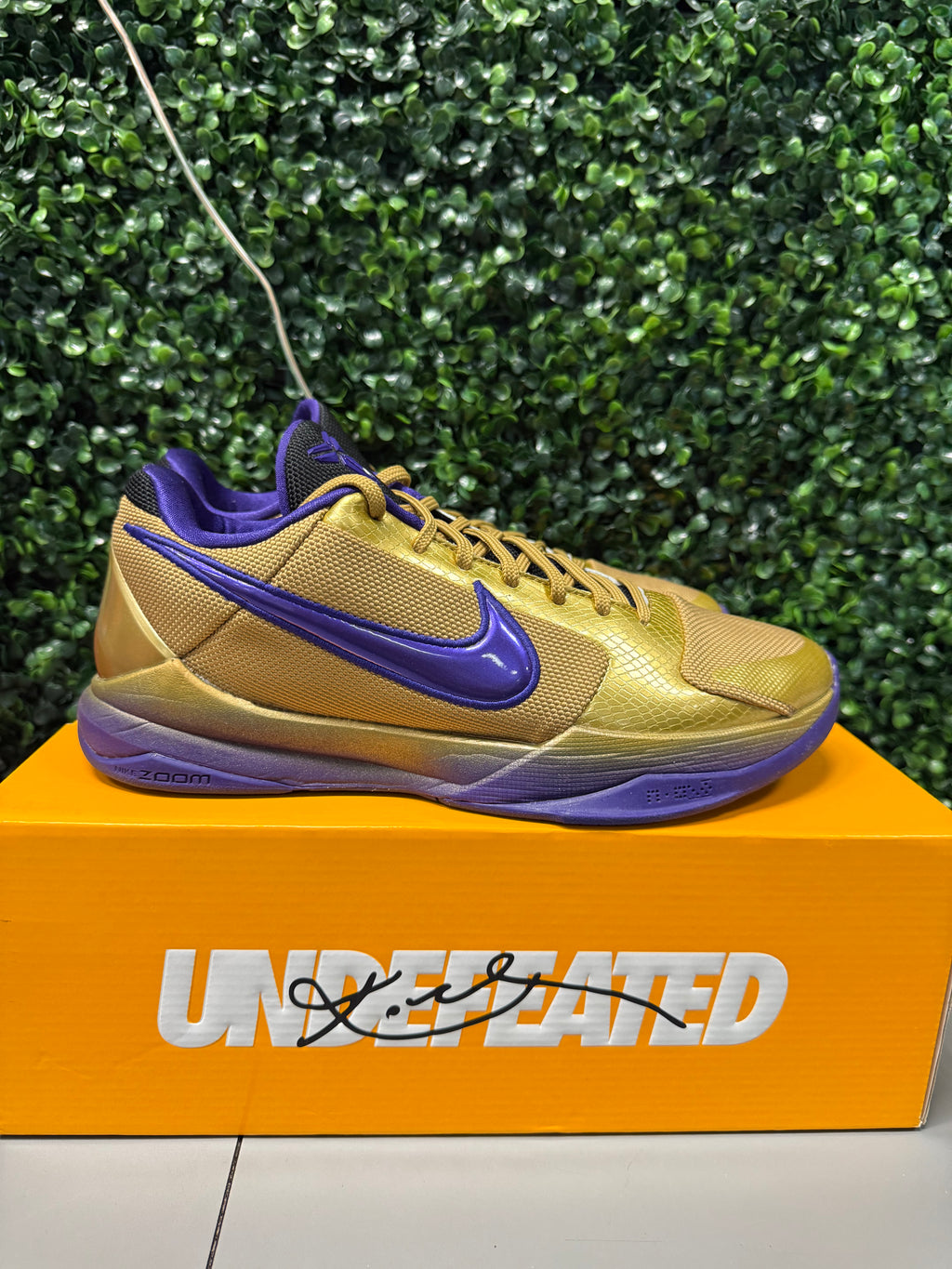 Nike Kobe 5 Protro "Undefeated Hall of Fame" Size 10.5 Preowned