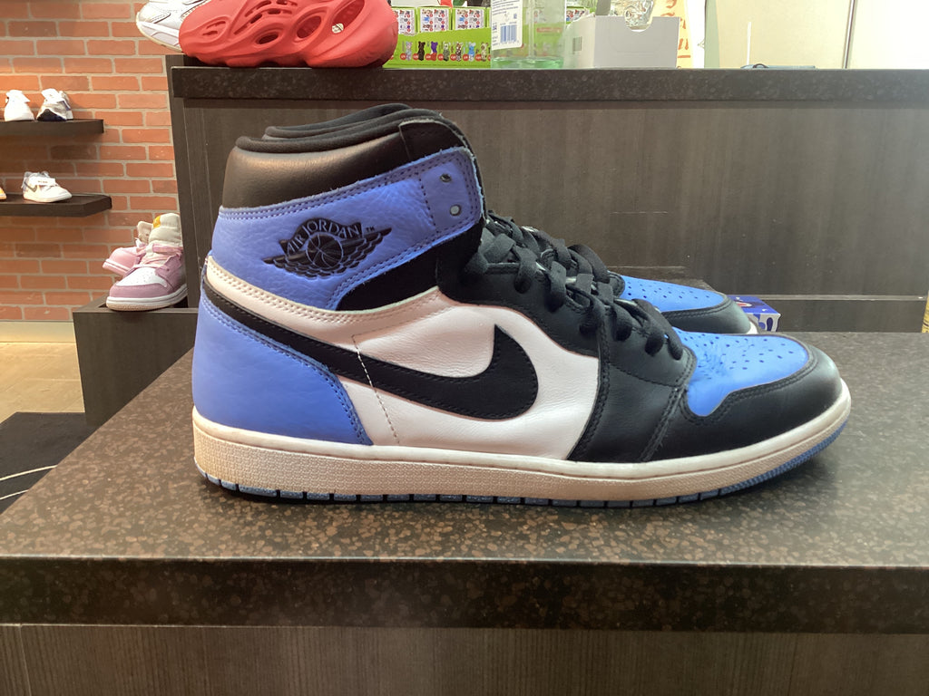 Jordan 1 High “UNC Toe” Preowned Size 14 No Box