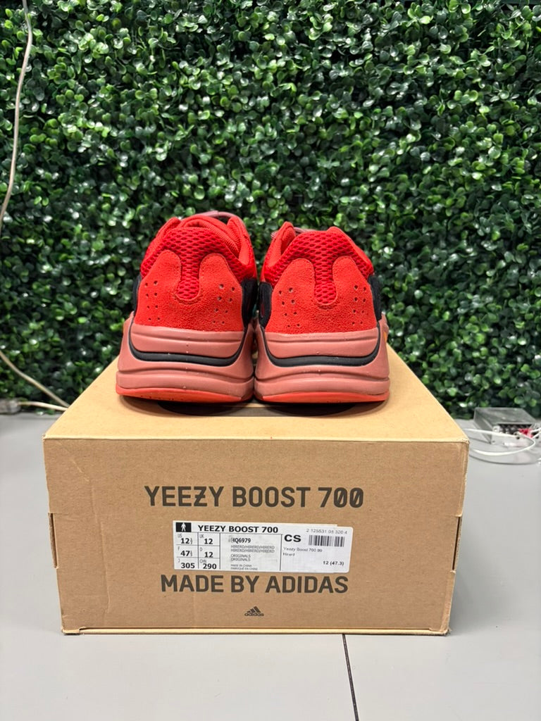 Yeezy 700 V3 "Hi Res Red" Size 12.5 Preowned