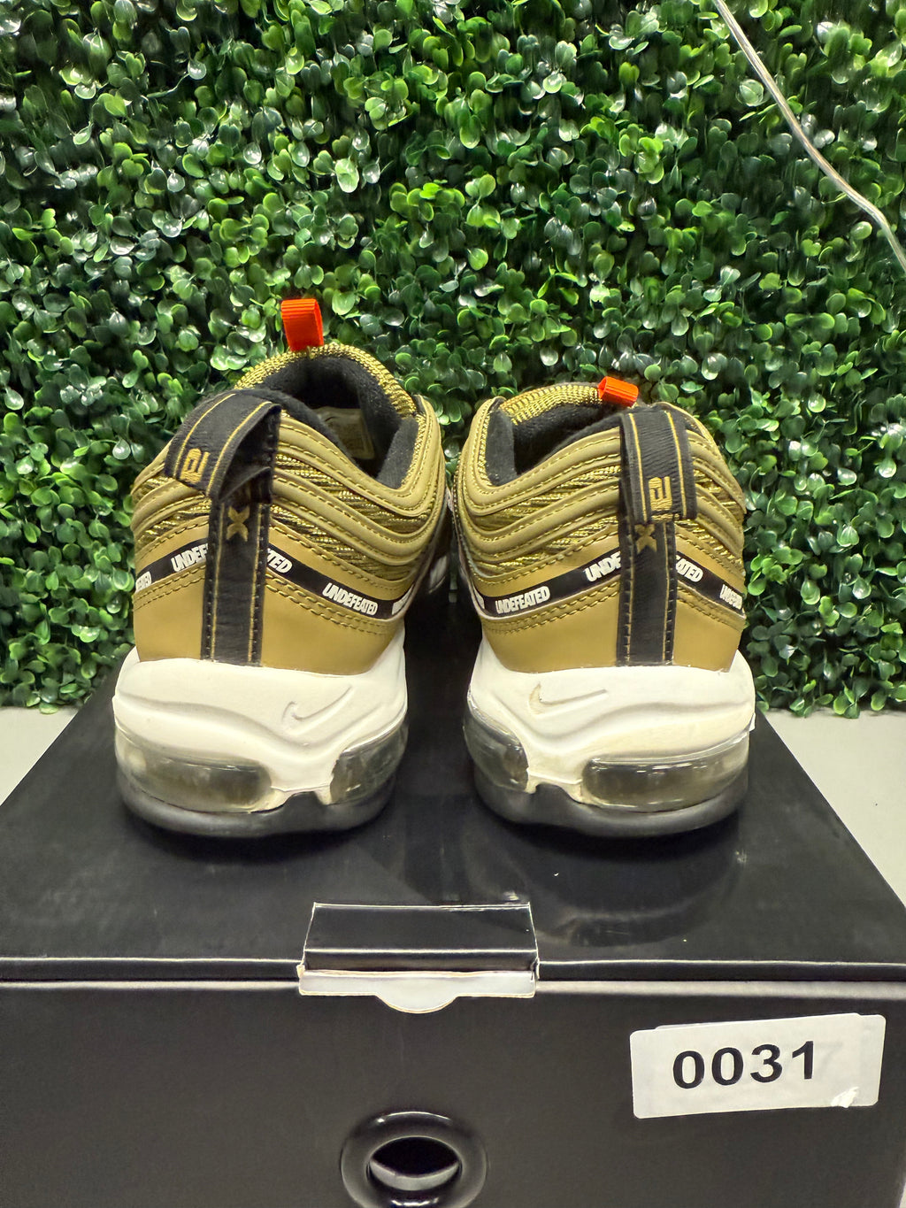 Nike Air Max 97 “Undefeated Militia Green (2020)" Size 9.5 Preowned