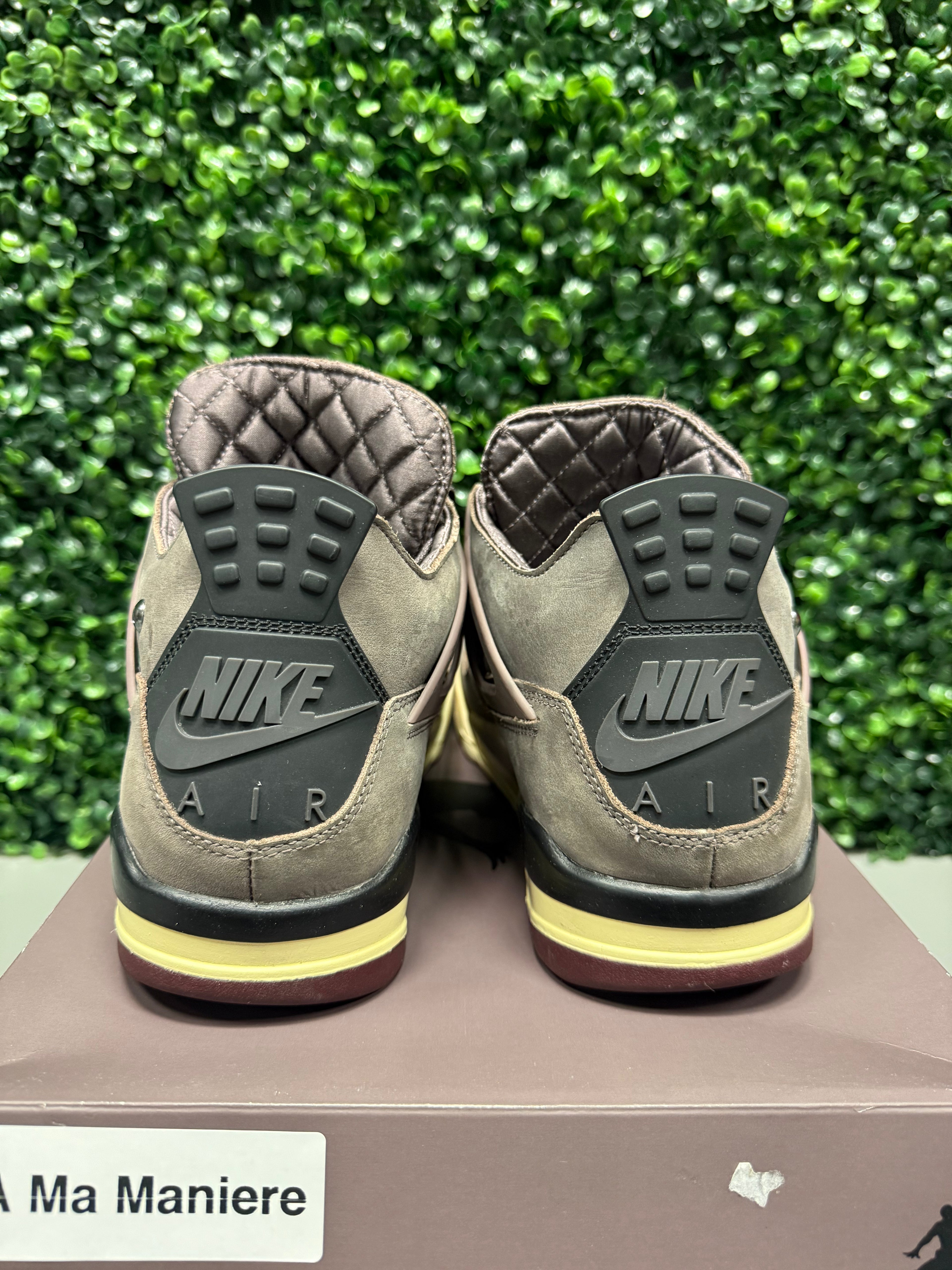 Jordan 4 X A Ma Maniere "Violet Ore" Size 10 Preowned