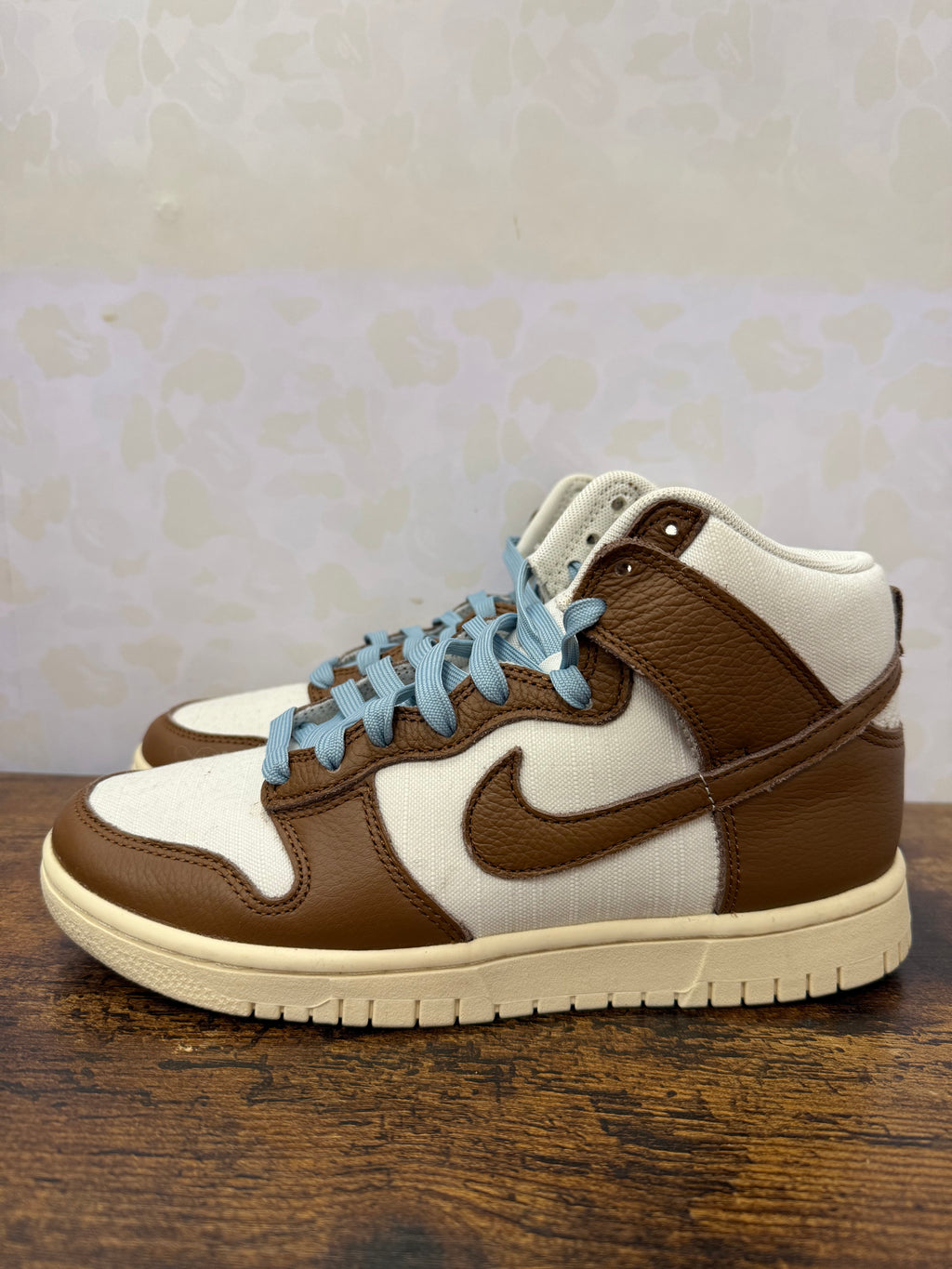 Nike Dunk High “Pecan Sail” Size 6 Preowned