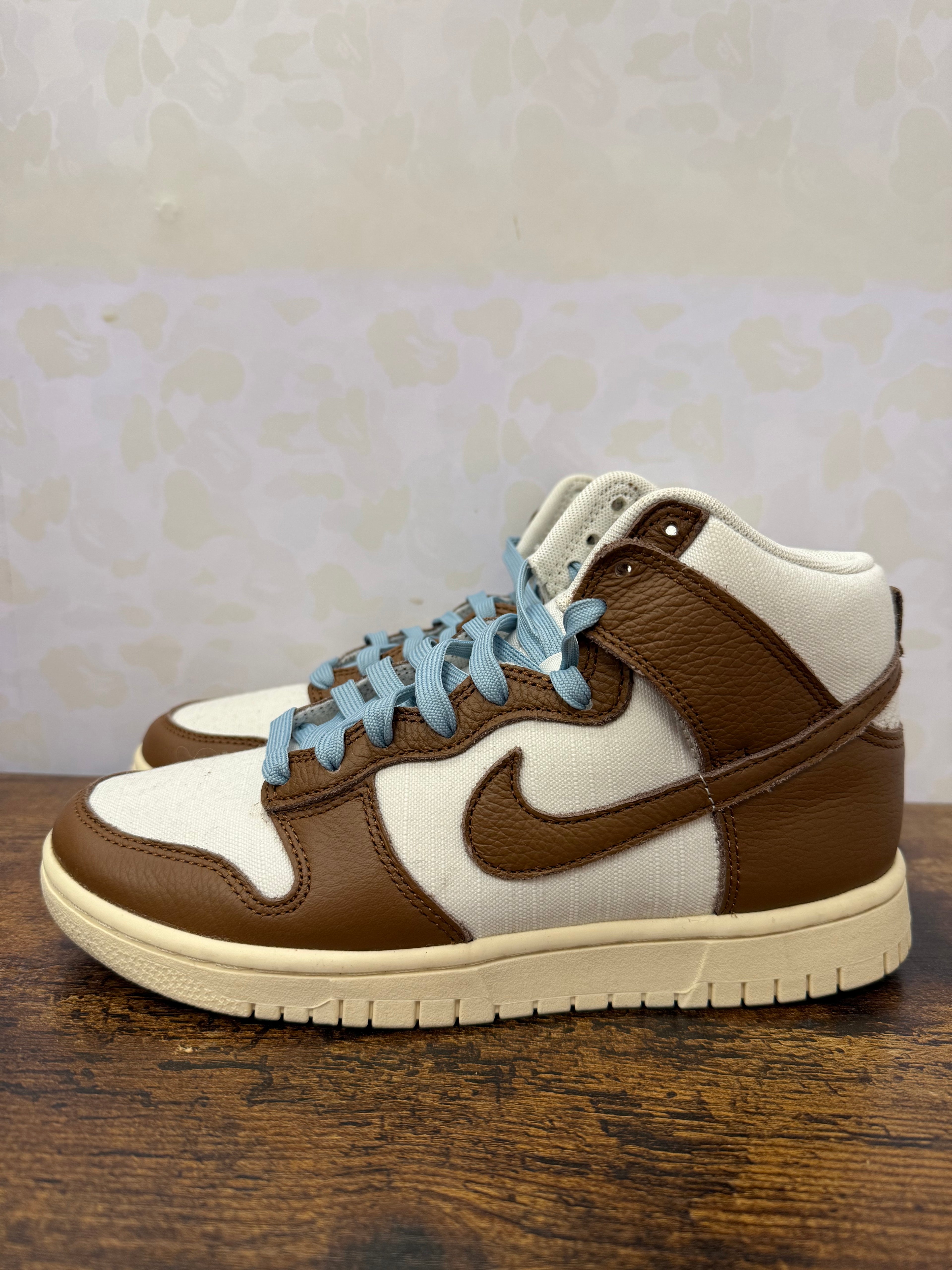 Nike Dunk High “Pecan Sail” Size 6 Preowned