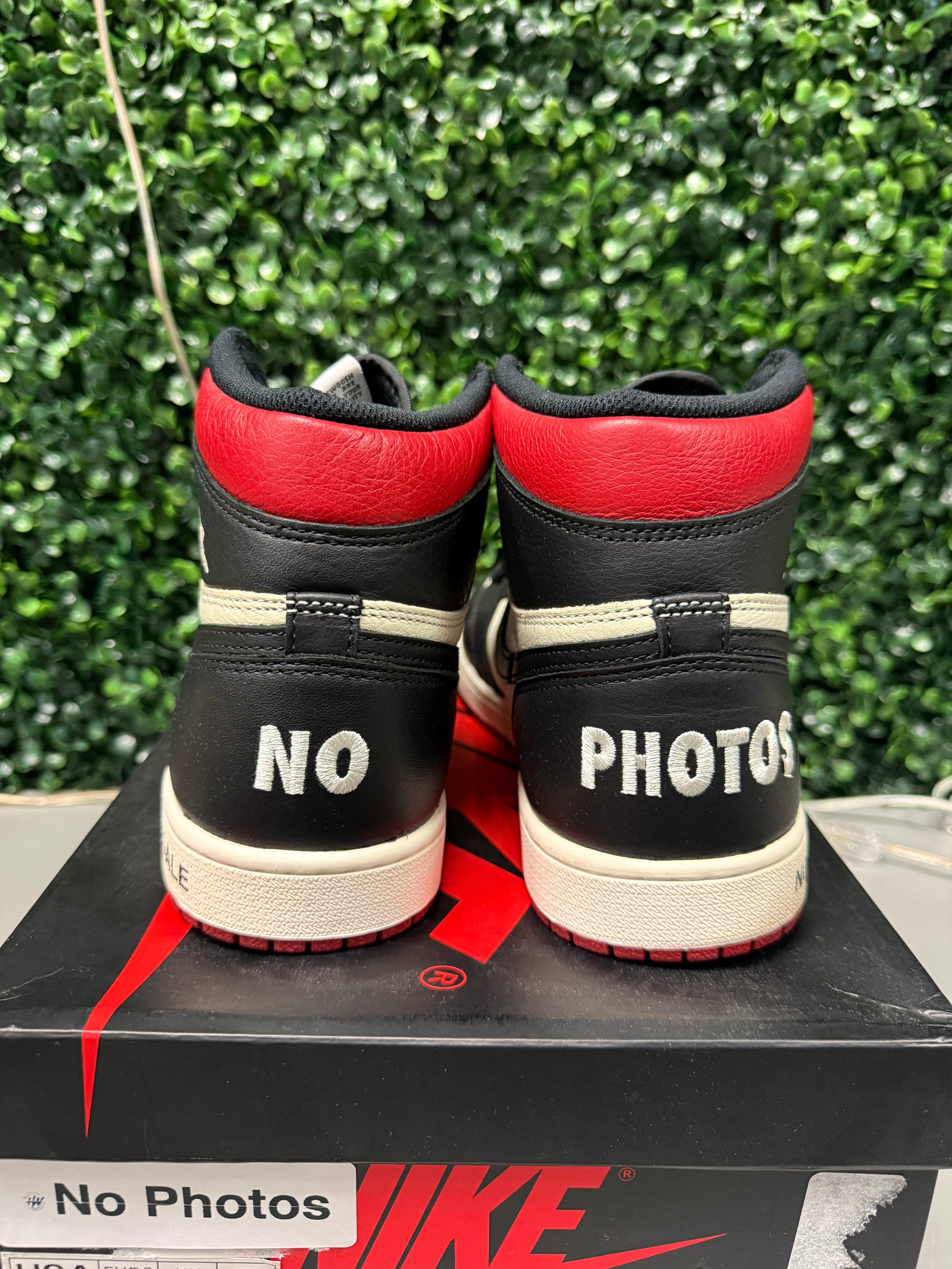 Jordan 1 Retro High "Not for Resale Varsity Red" Size 10.5 Great Condition