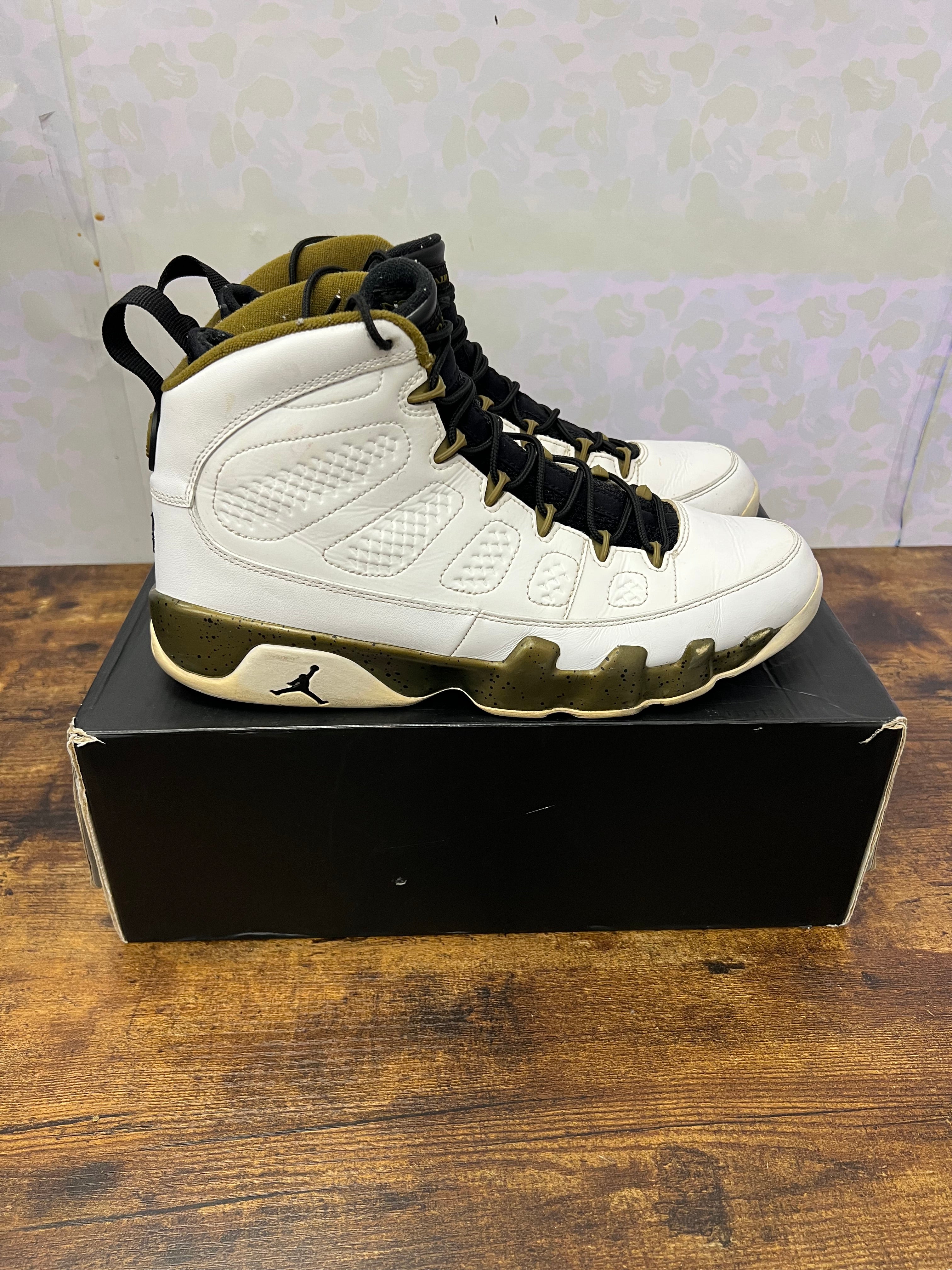 Jordan 9 “Statue” Size 11M Preowned