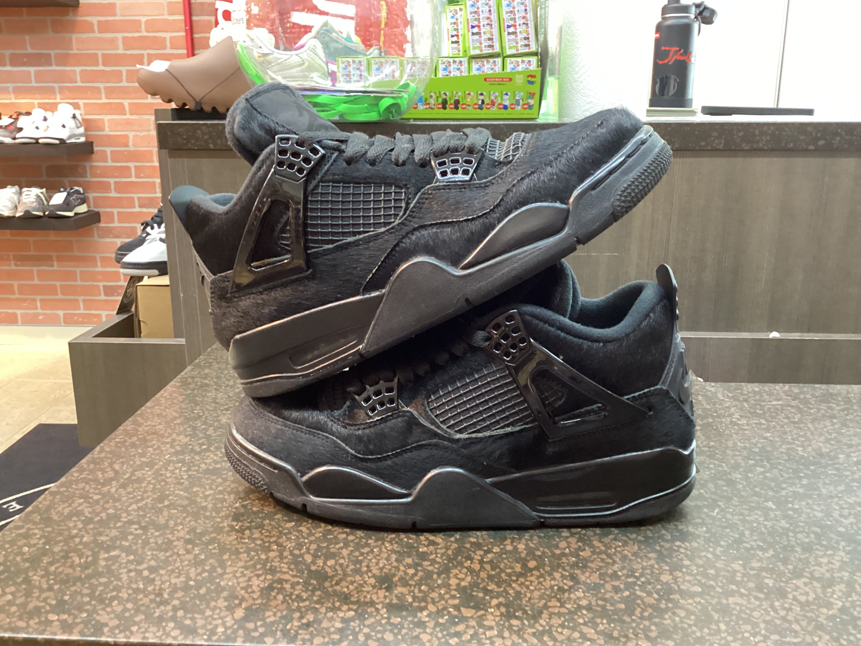 Jordan 4 "Olivia Kim No Cover" Size 8.5W/7Y Preowned No Box