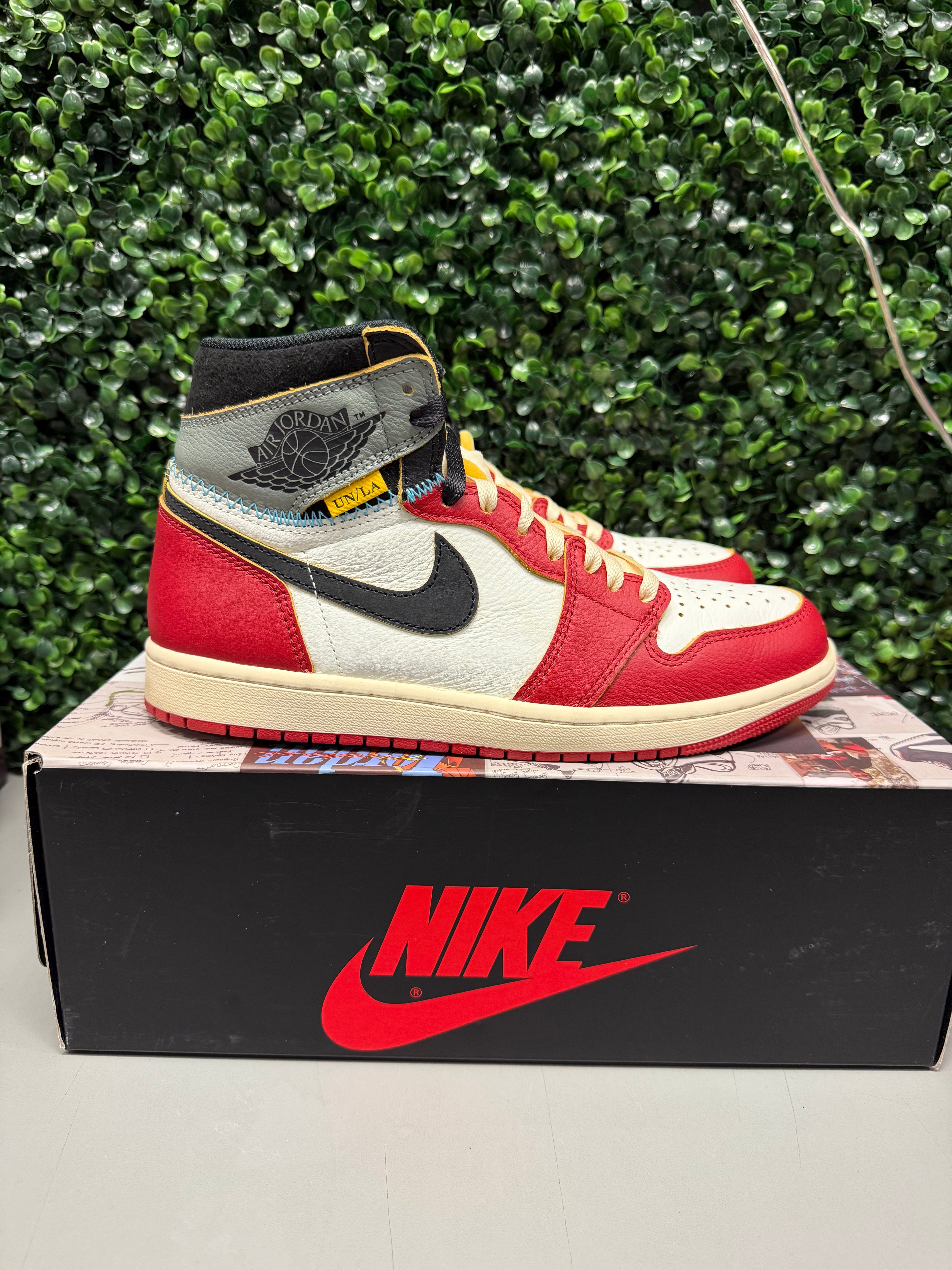 Jordan 1 High X Union "Chicago Shadow" Size 8.5 Preowned