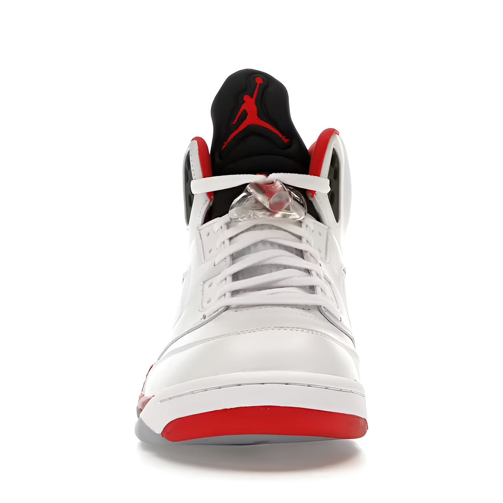 Jordan 5 Retro Fire Red Black Tongue (2025)