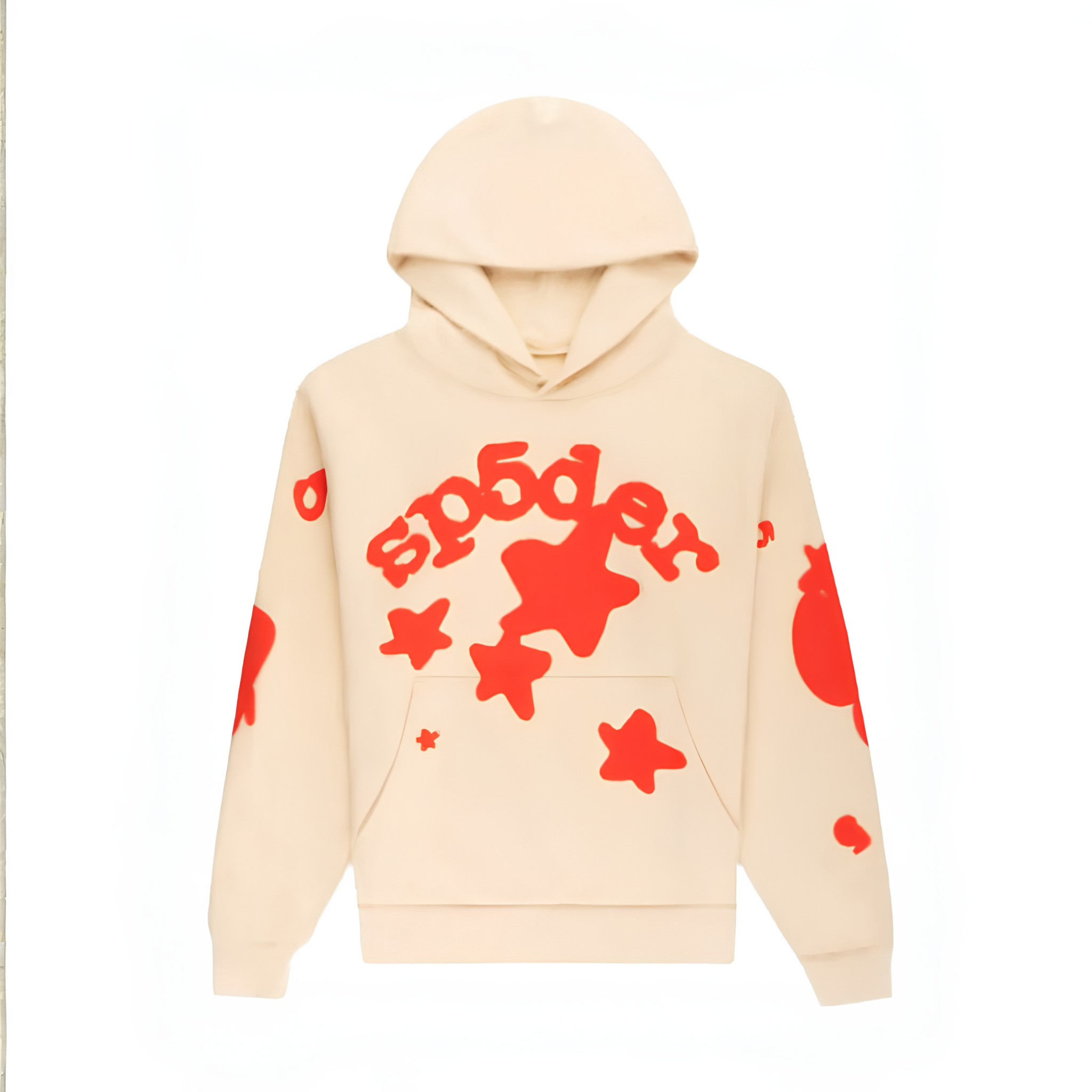 Sp5der Beluga Hoodie Cream