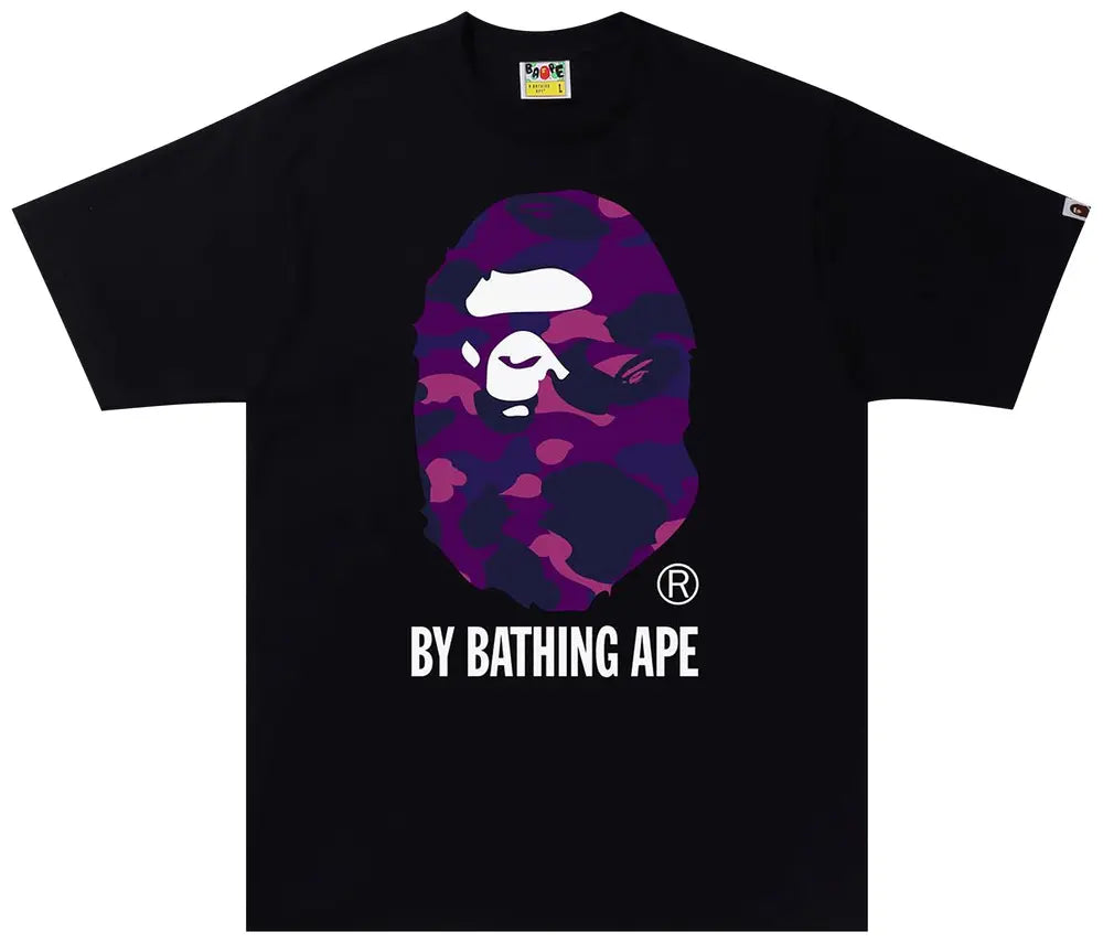 BAPE Color Camo By Bathing Ape Tee "Black/Purple"
