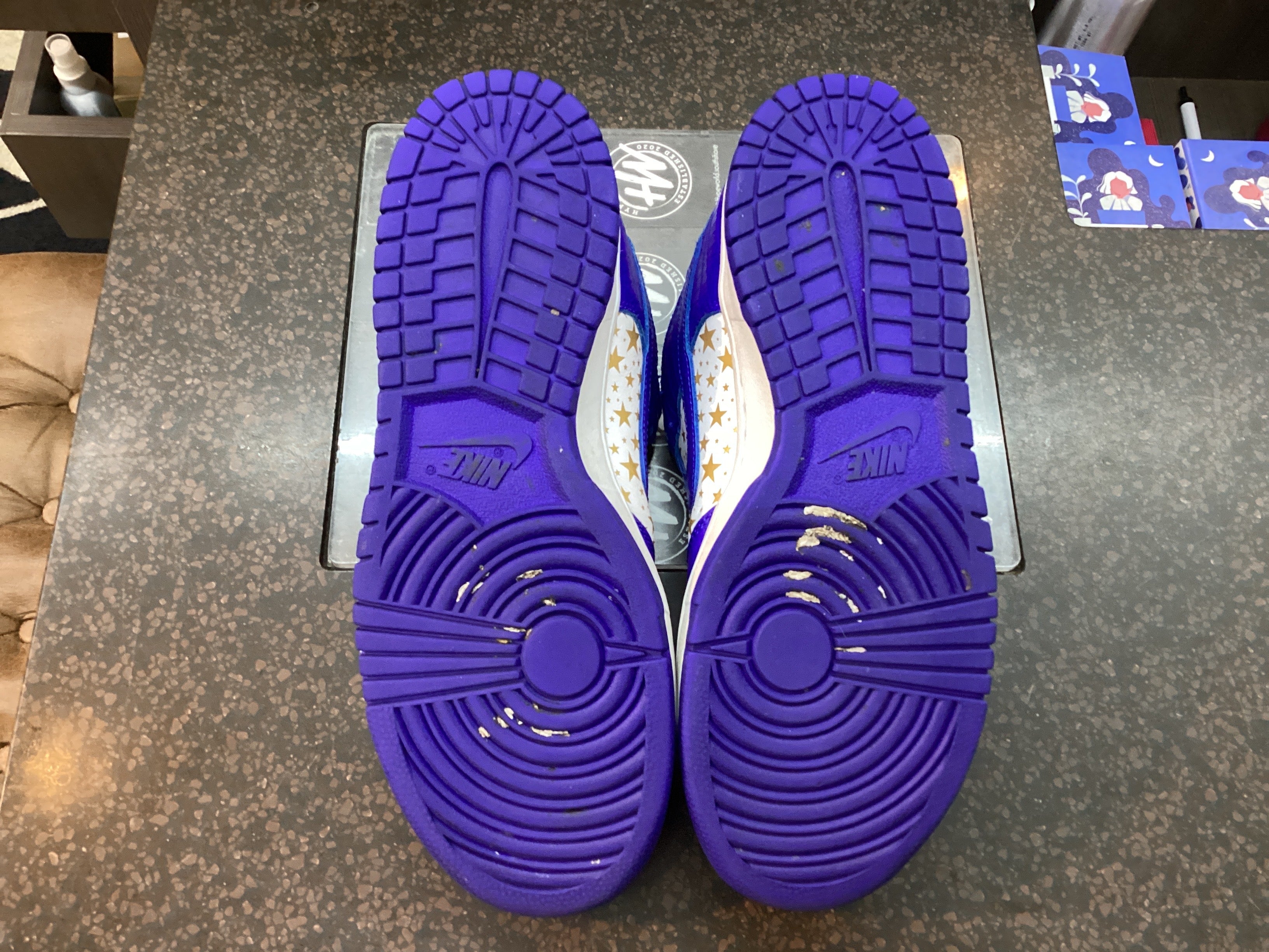Nike SB Dunk Low x Supreme “Hyper Royal” Preowned Size 8 No Box