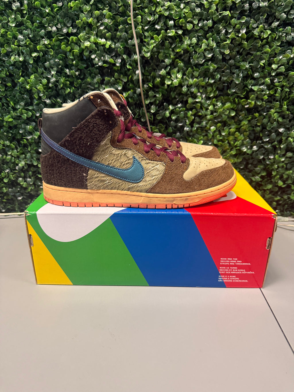 Nike SB Dunk High "Concepts Turdunken" (Special Box) Size 11 Preowned