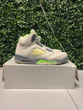 Jordan 5 Retro "Green Bean" Size 10 Preowned
