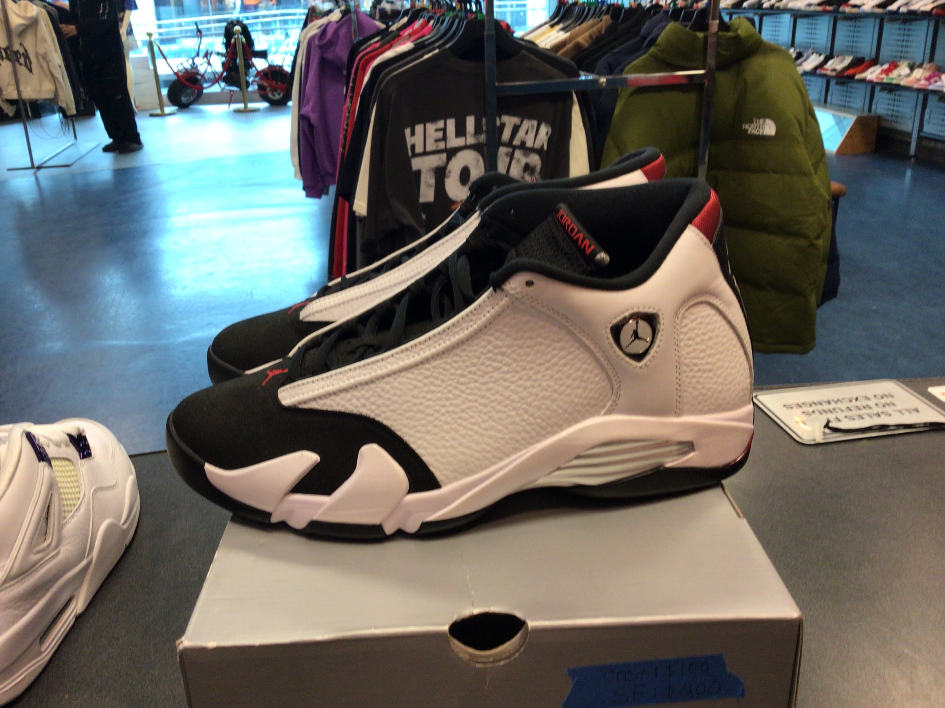 Jordan 14 Retro “Black Toe” Size 11.5M preowned