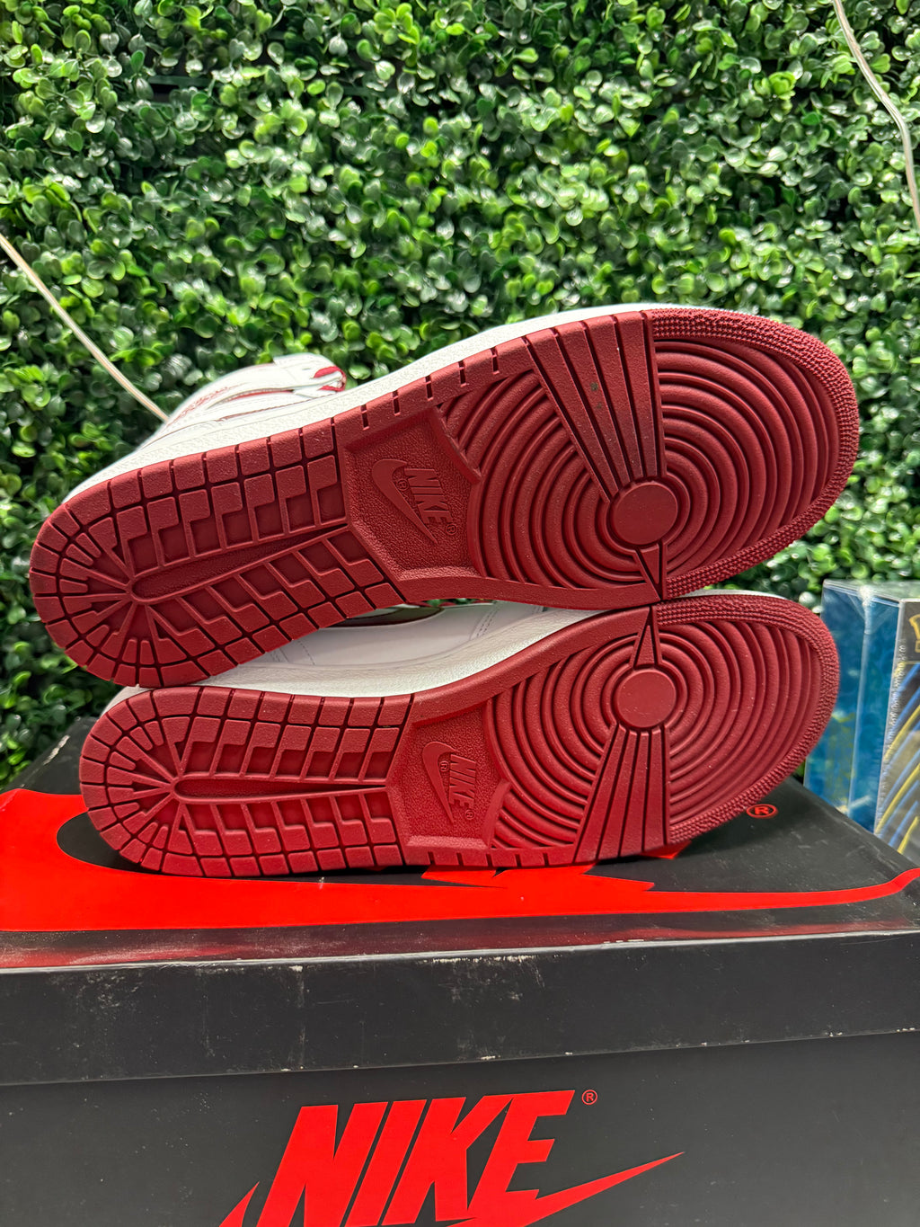 Jordan 1 High "Metallic Burgundy" Size 13 Tried On
