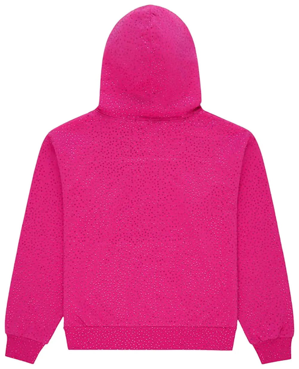 Sp5der Webstone Aop Rhinestone Hoodie 'Pink'
