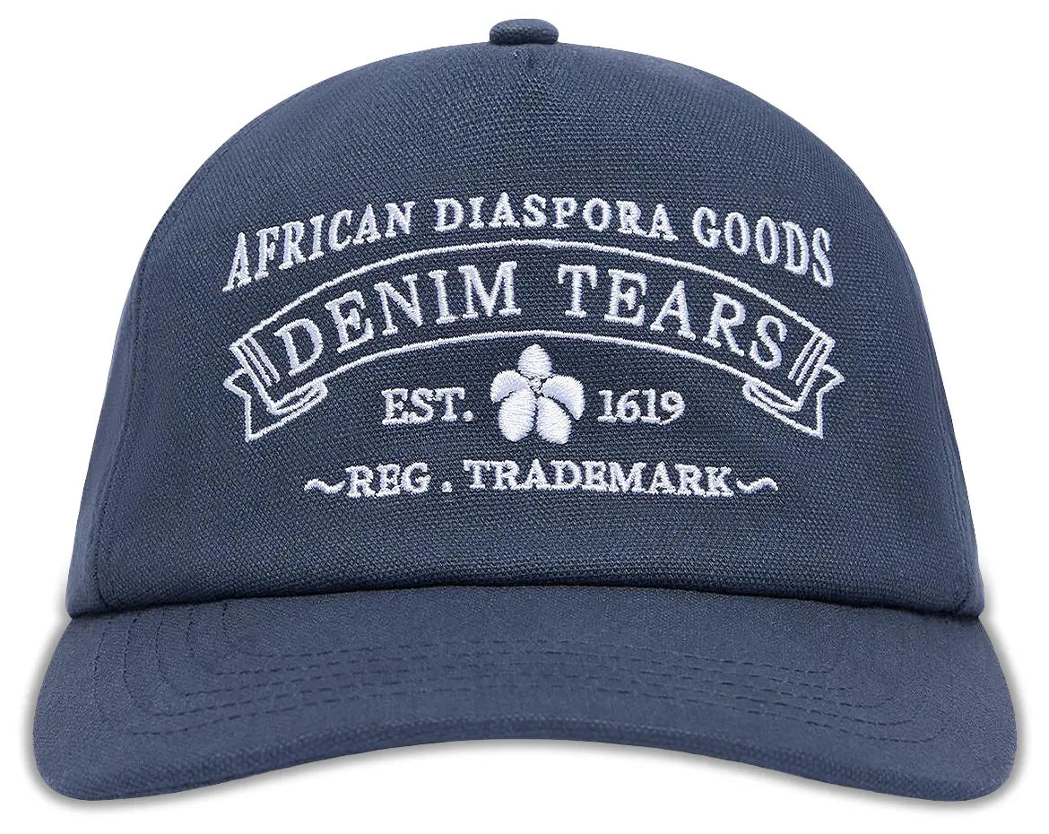 Denim Tears ADG Stamp Cap 'Navy'