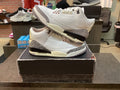 Jordan 3 "White Cement Reimagined" Size 10.5 Preowned