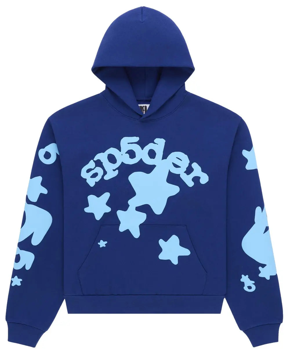 Sp5der Beluga Hoodie 'Navy'