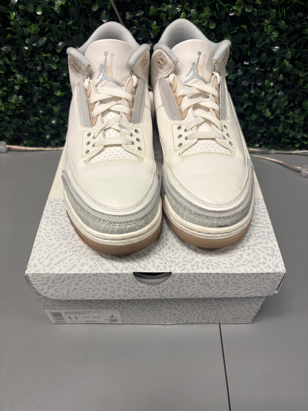 Jordan 3 "Craft Ivory" Size 11 Preowned