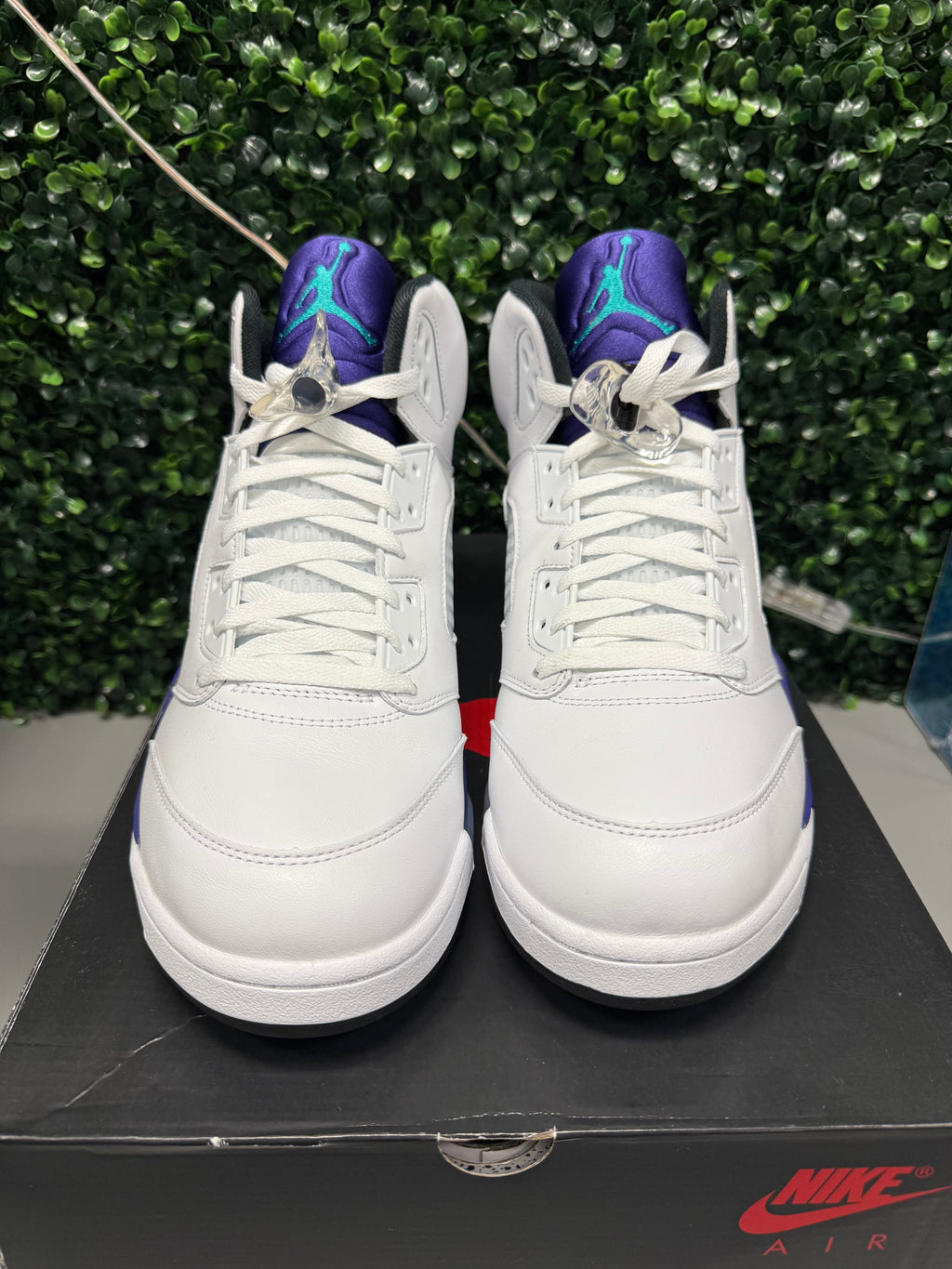 Jordan 5 "Grape" Size 13 Tried On