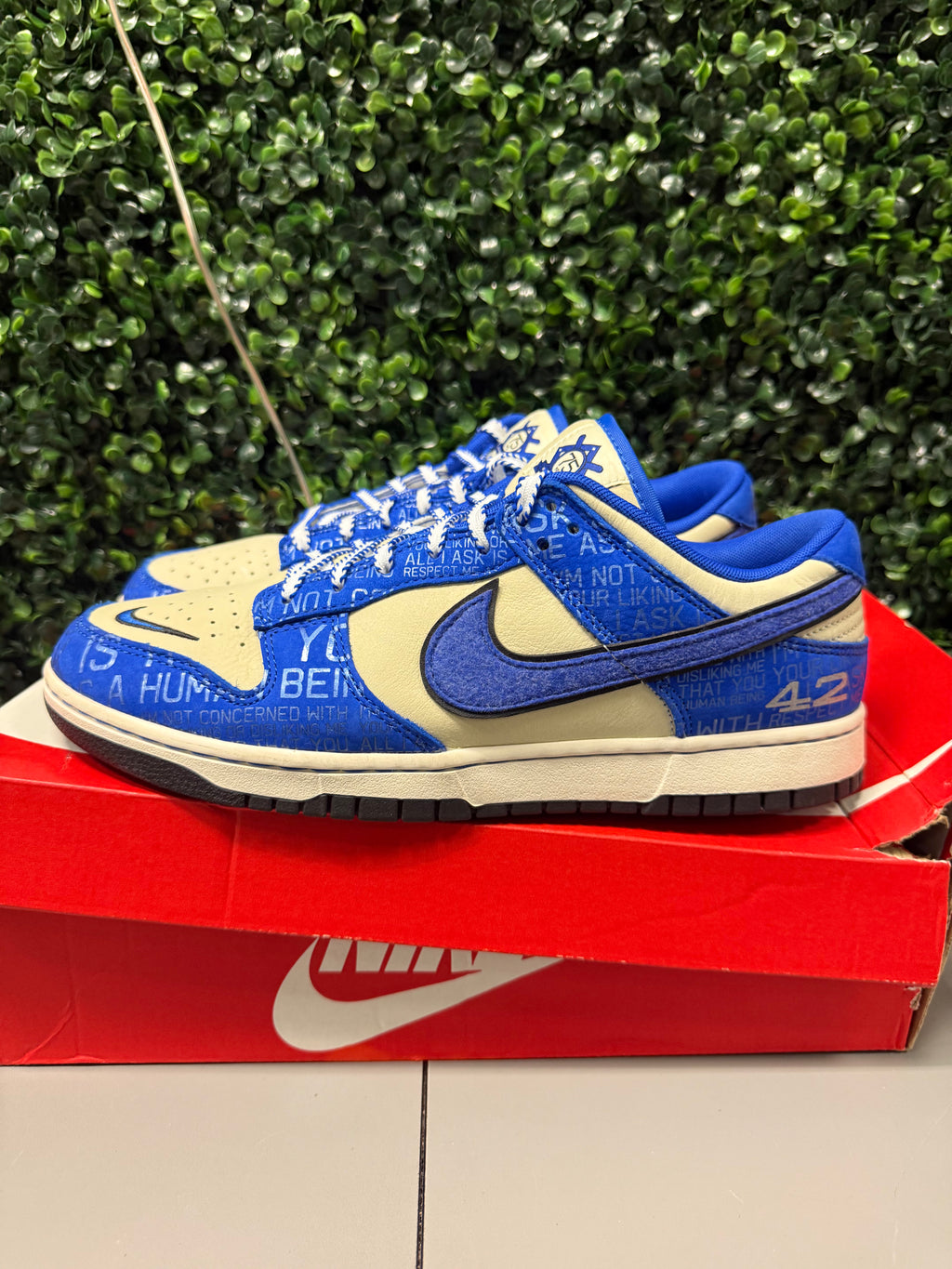 Nike Dunk Low "Jackie Robinson" Size 10.5 Preowned