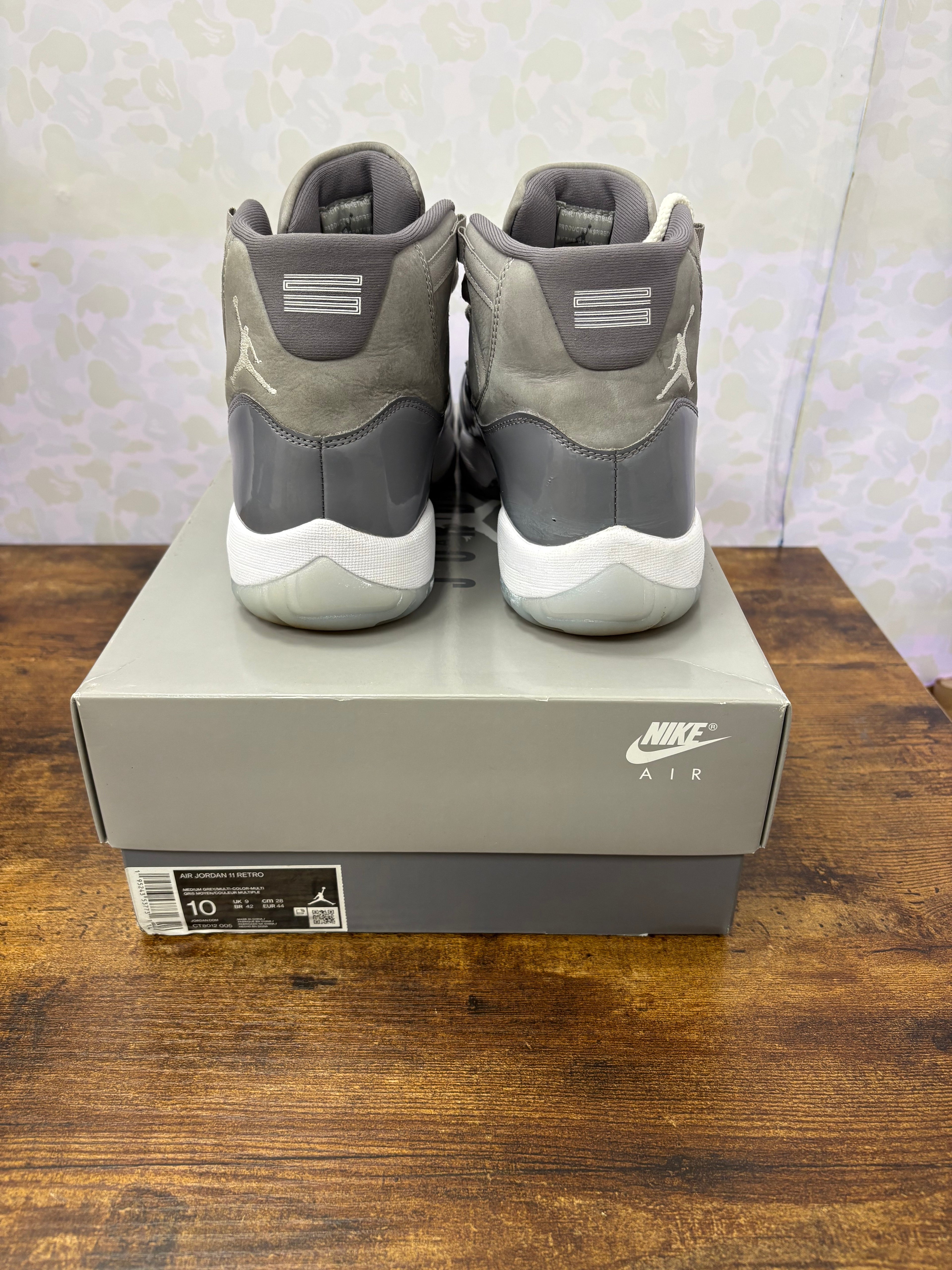 Jordan 11 “Cool Grey” Size 10 Preowned