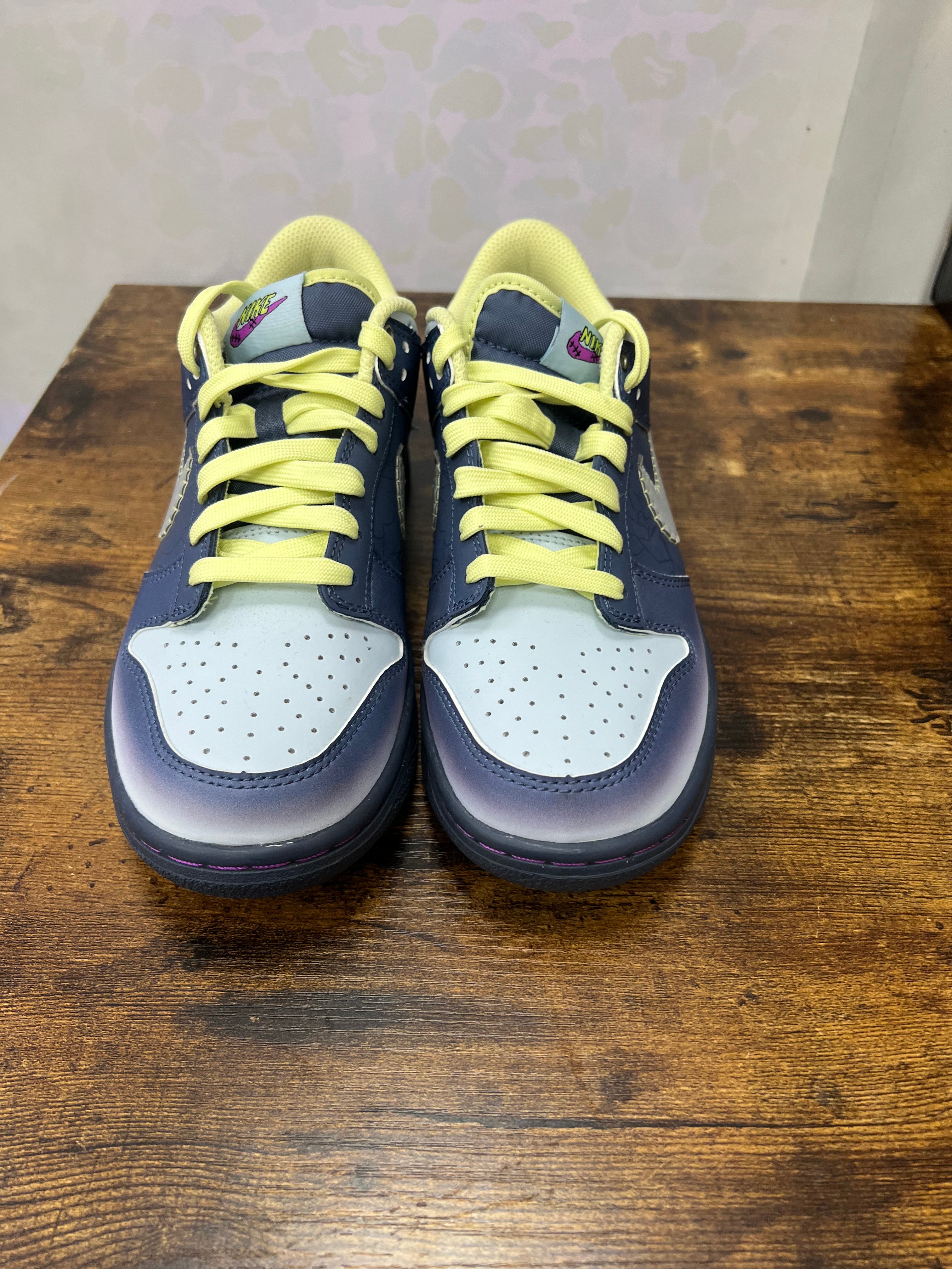 Nike Dunk low “Halloween I Am Fearless” Size 6M Preowned