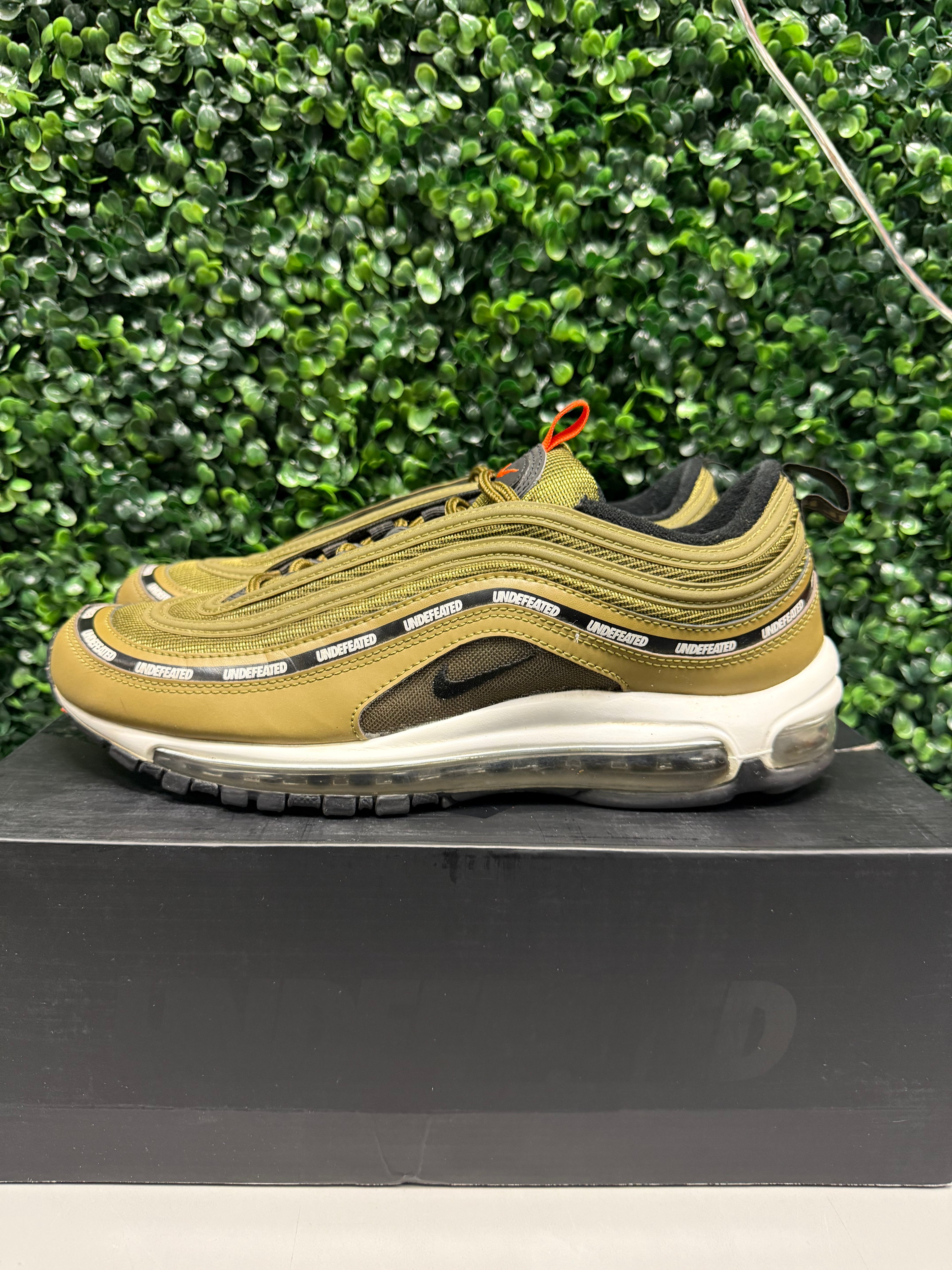 Nike Air Max 97 “Undefeated Militia Green (2020)" Size 9.5 Preowned