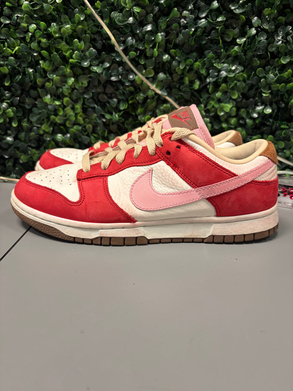 Nike Dunk Low PRM "Bacon" Size 8.5W/7Y Preowned