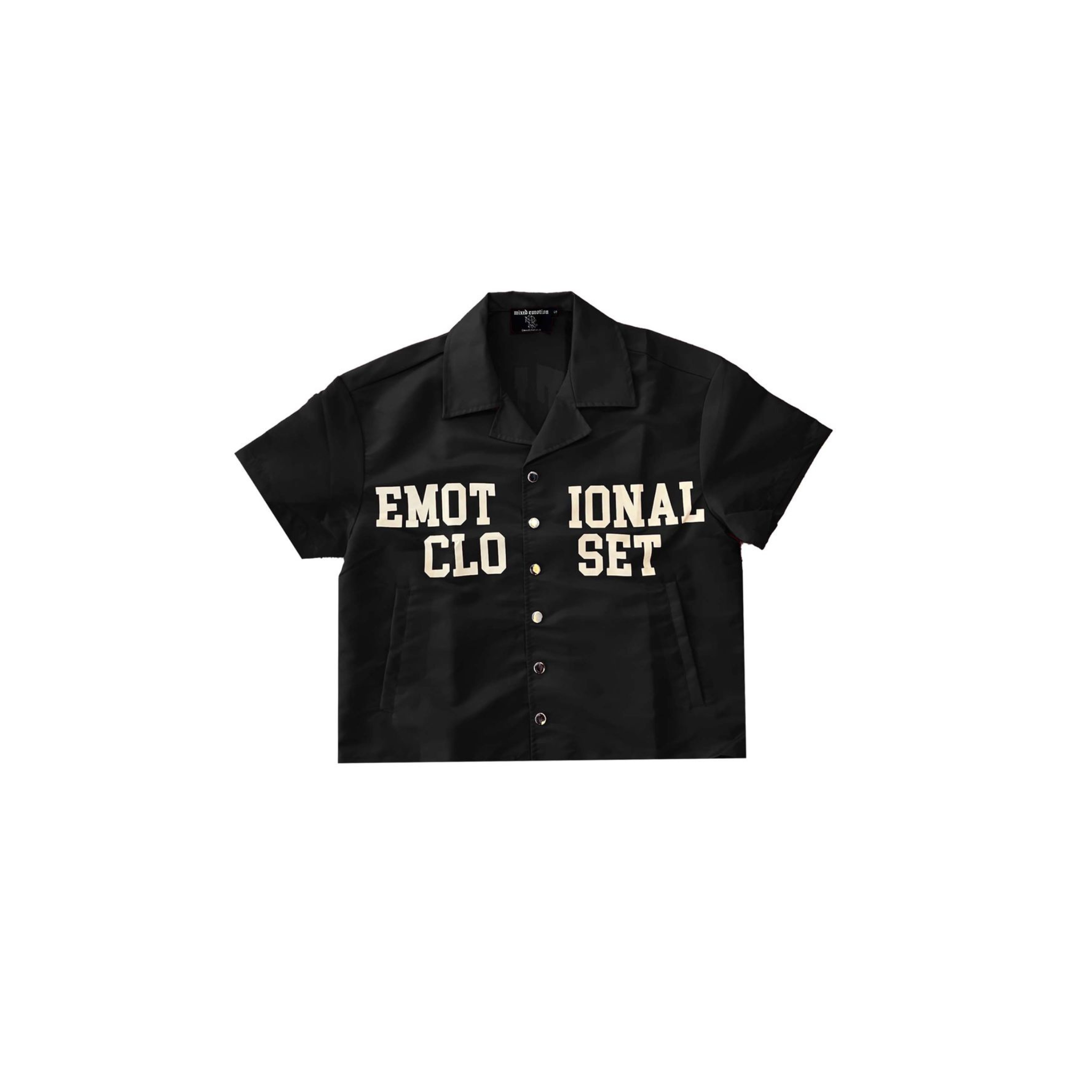 Mixed Emotions Black Backyard Nylon Shirt