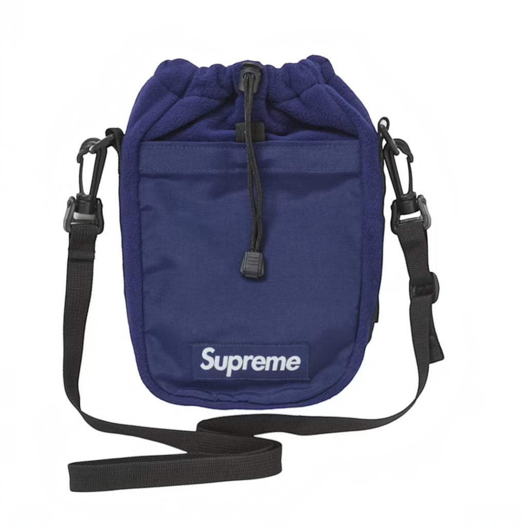 Supreme Polartec Sling Bag Navy
